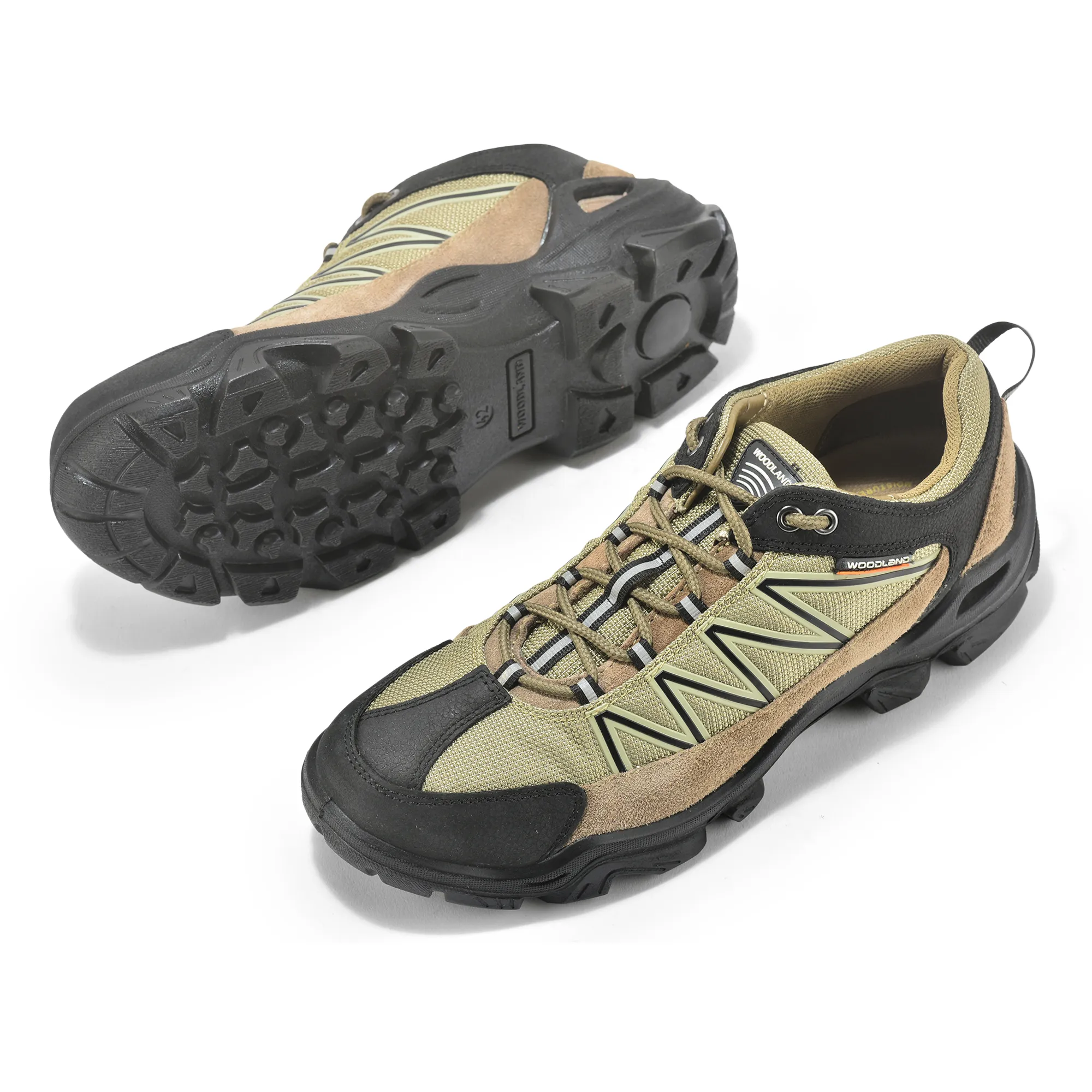 Stylish Casual Dubai Khaki lace-up shoes for men - Thumbnail 5