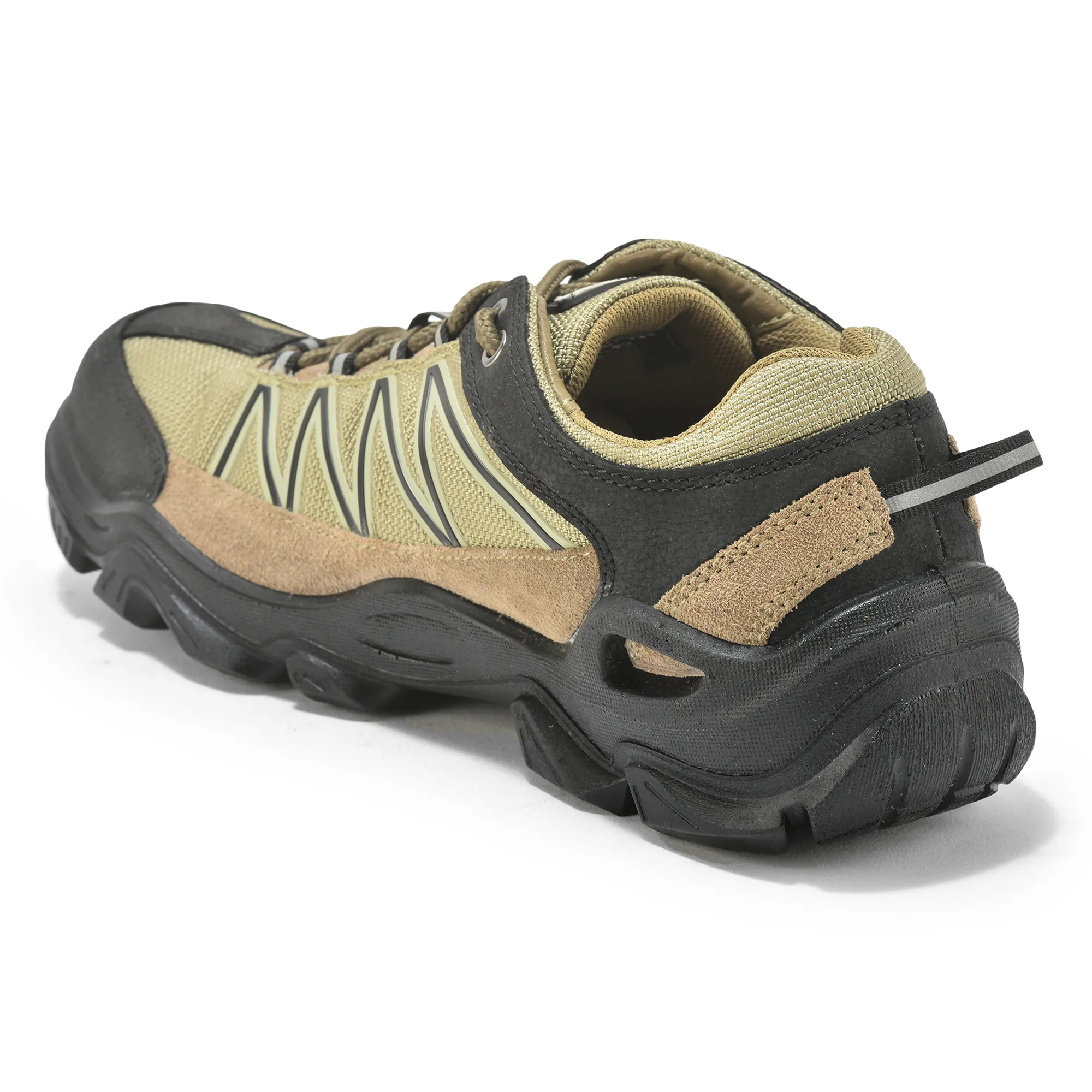 Stylish Casual Dubai Khaki lace-up shoes for men - Thumbnail 6