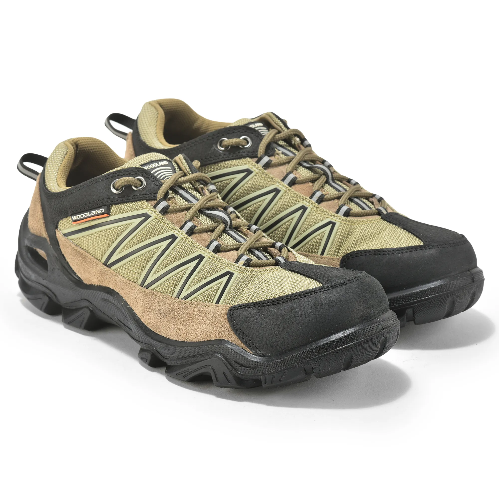 Stylish Casual Dubai Khaki lace-up shoes for men - Thumbnail 7