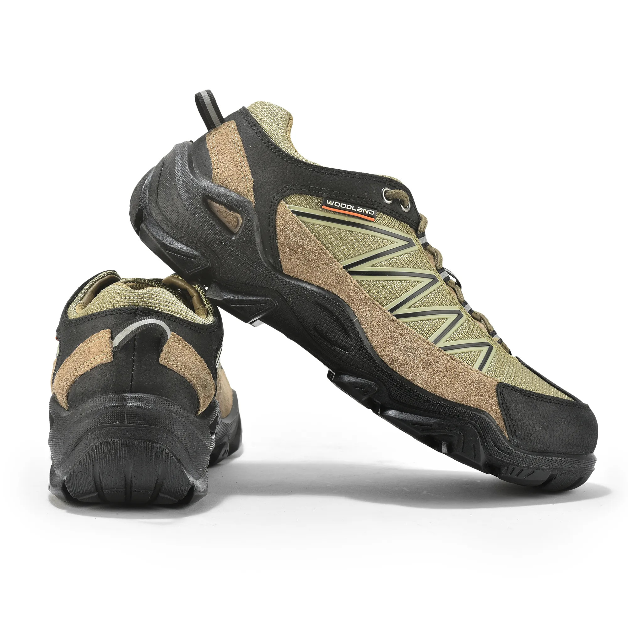 Stylish Casual Dubai Khaki lace-up shoes for men - Thumbnail 11