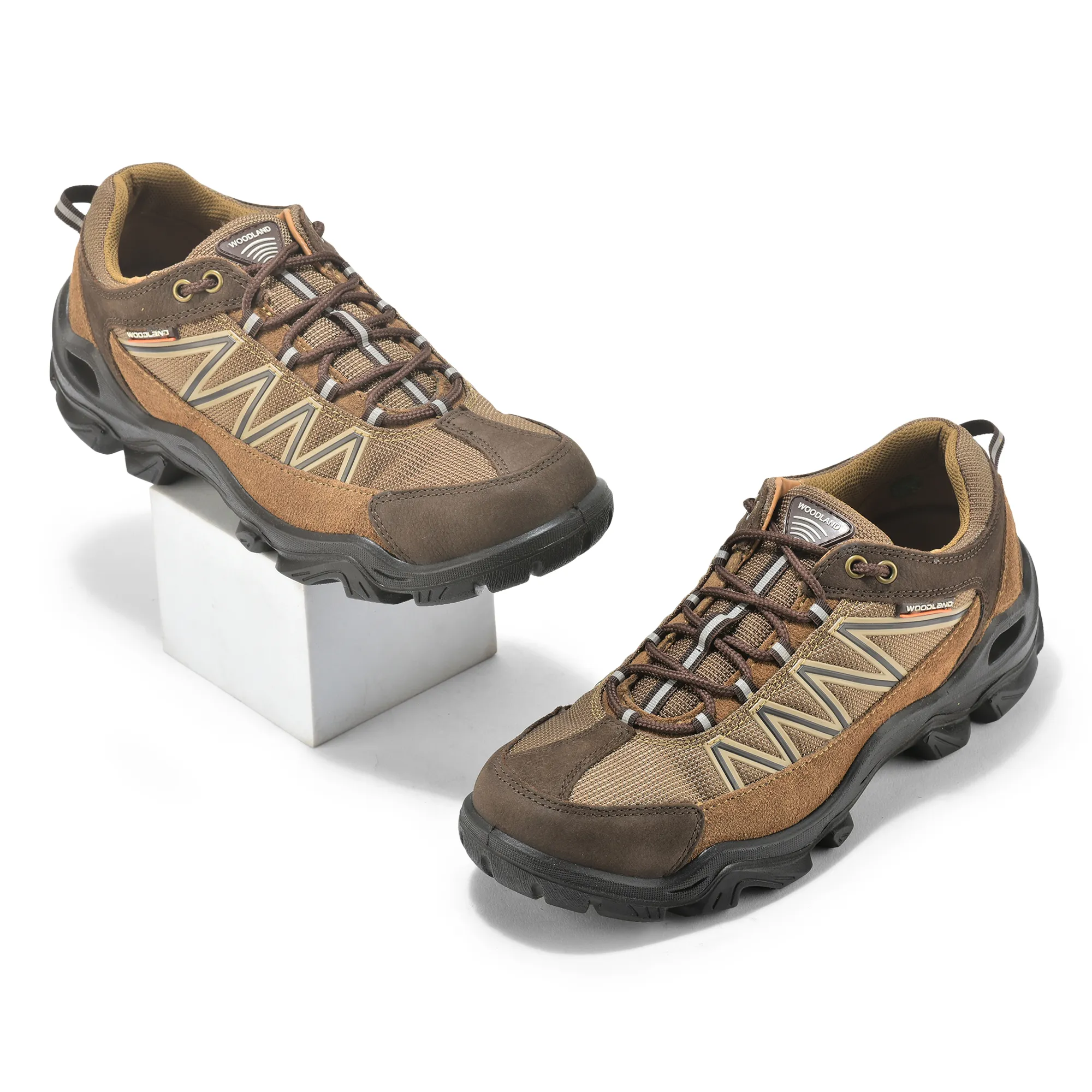 Stylish Casual Tobacco lace-up shoes for men - Thumbnail 2