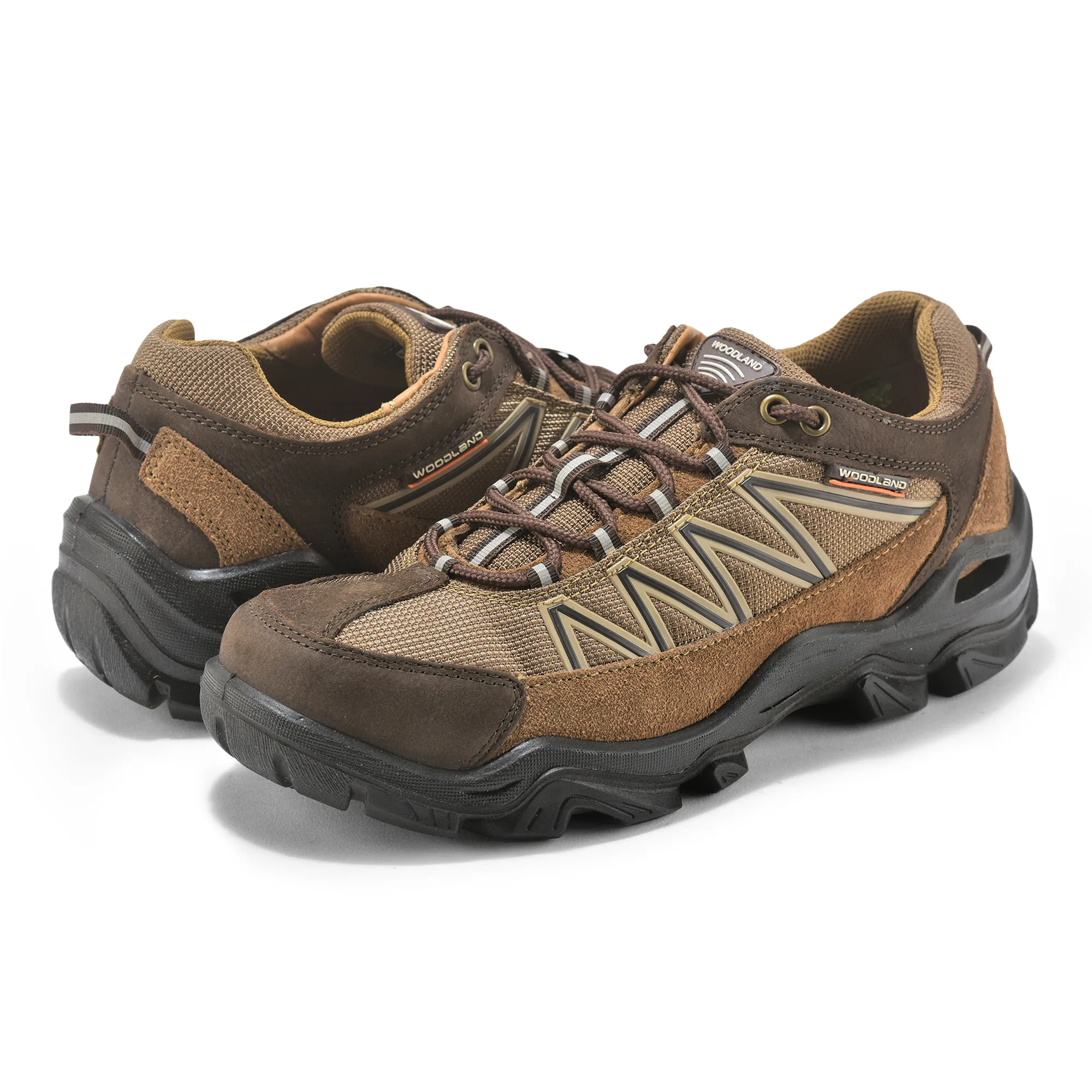 Stylish Casual Tobacco lace-up shoes for men - Thumbnail 3