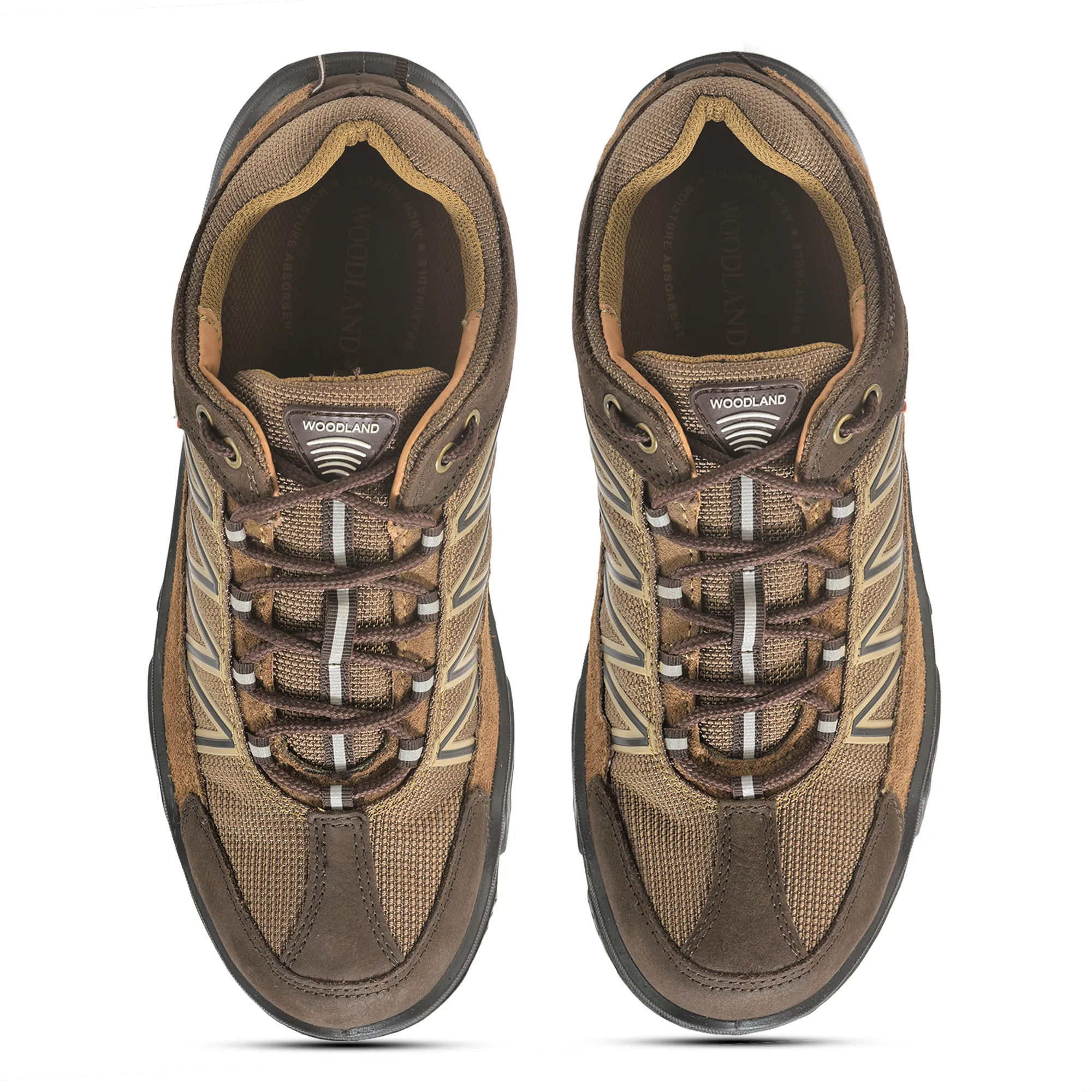 Stylish Casual Tobacco lace-up shoes for men - Thumbnail 4