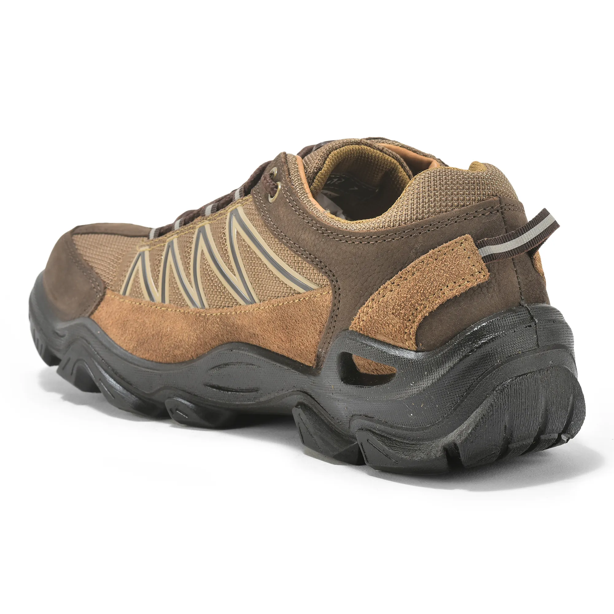 Stylish Casual Tobacco lace-up shoes for men - Thumbnail 6