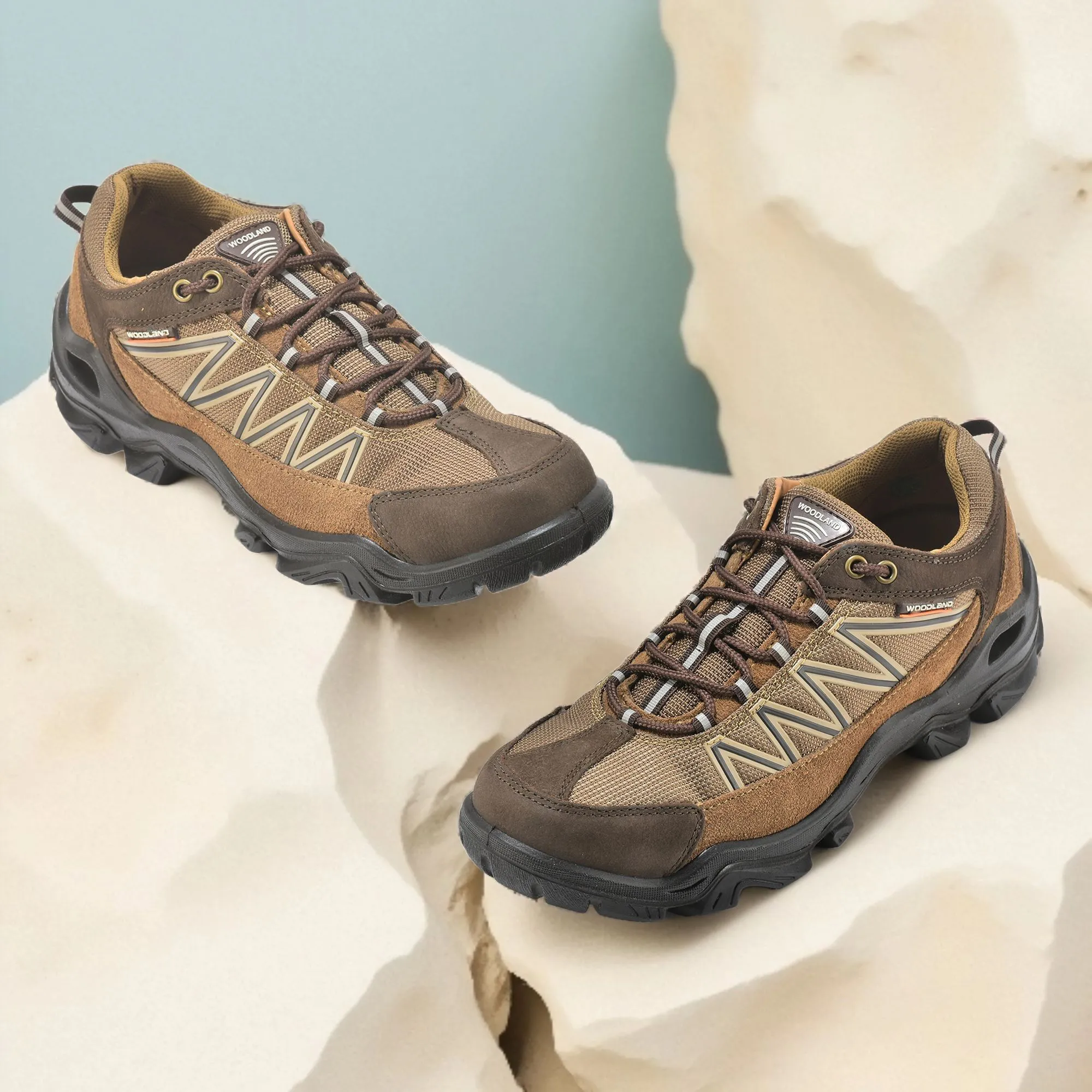 Stylish Casual Tobacco lace-up shoes for men - Thumbnail 9