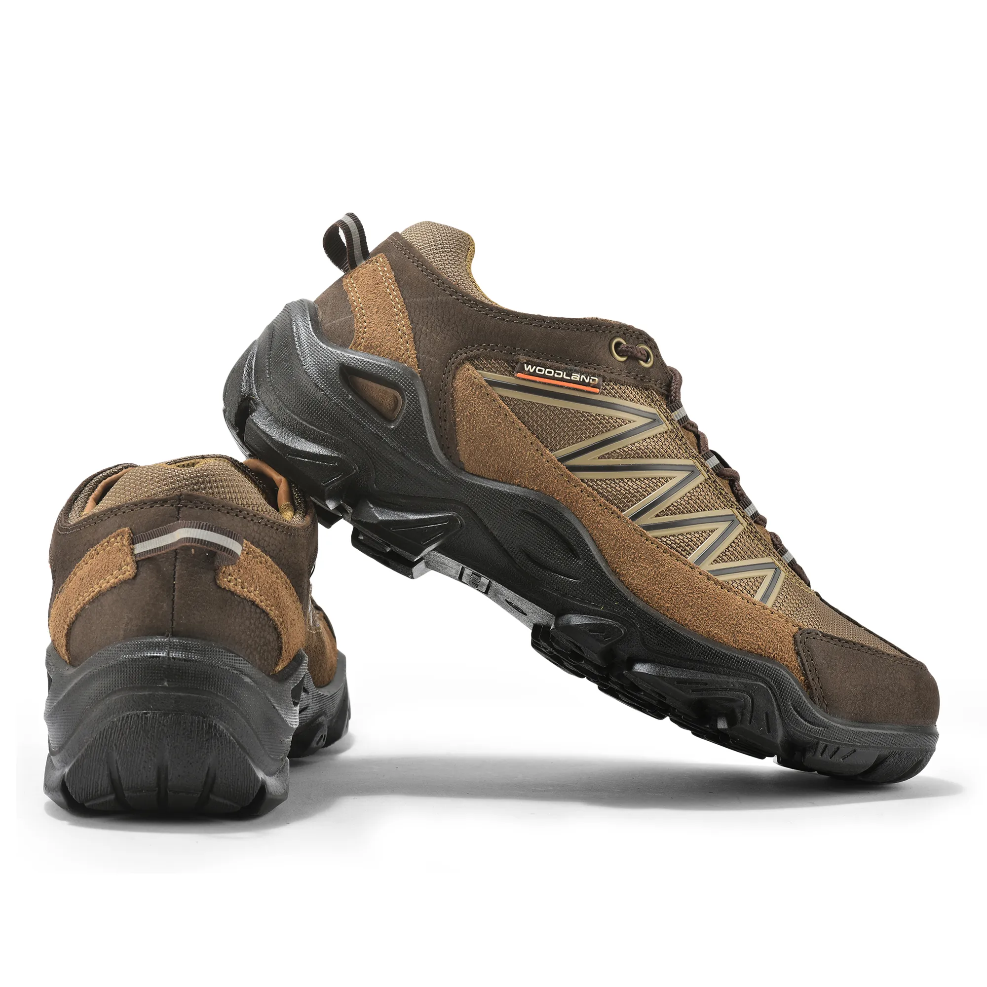 Stylish Casual Tobacco lace-up shoes for men - Thumbnail 11