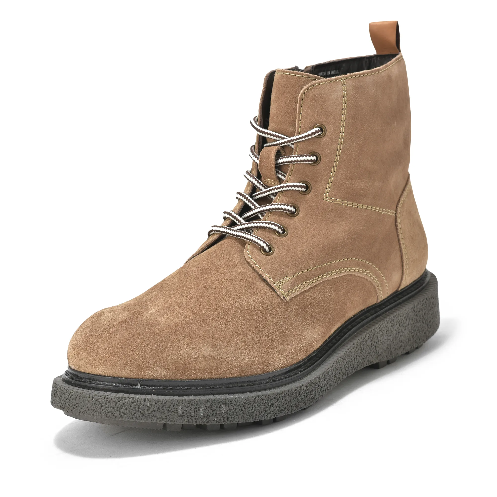 Beige Boots For Men - Thumbnail 11