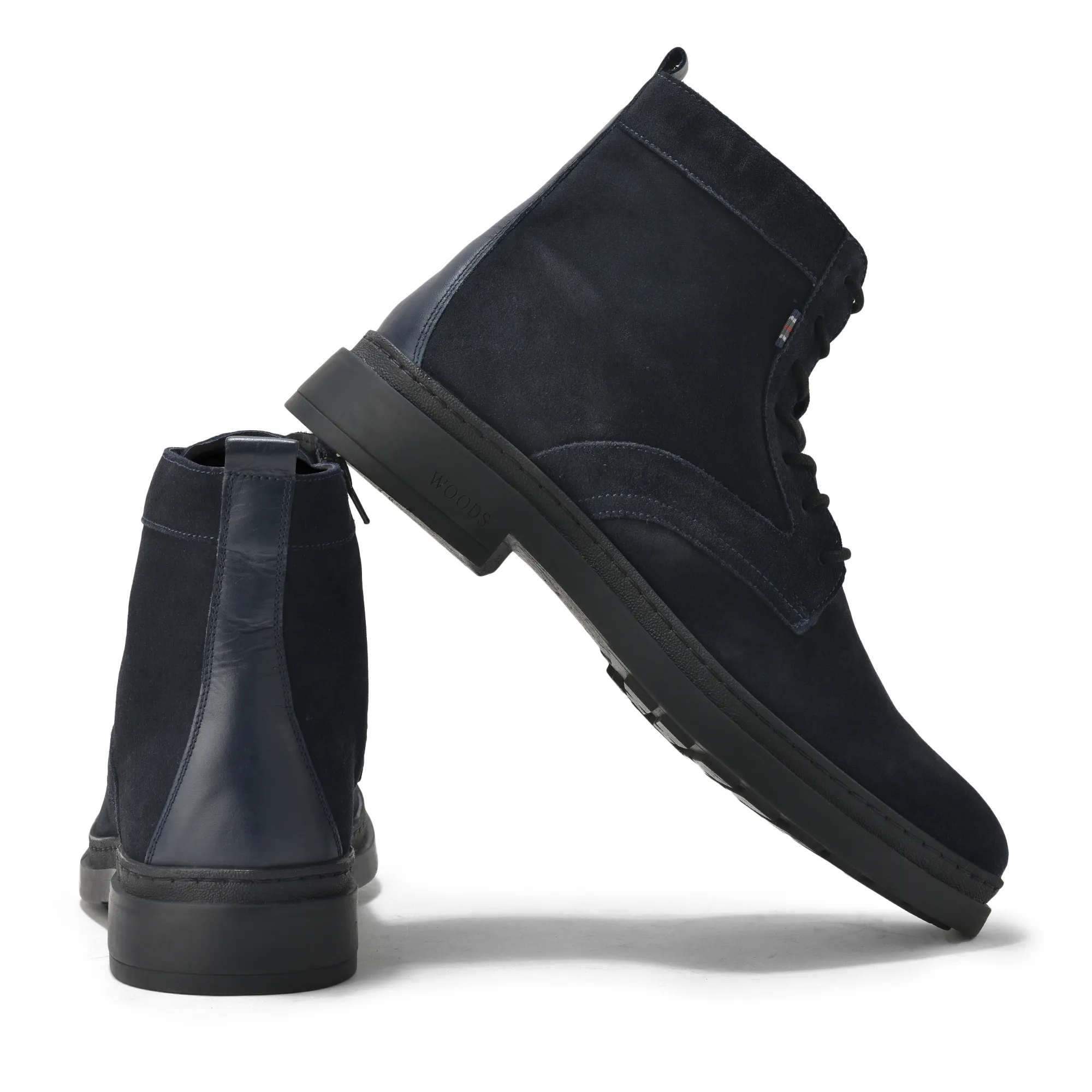 Navy Boots For Men - Thumbnail 10
