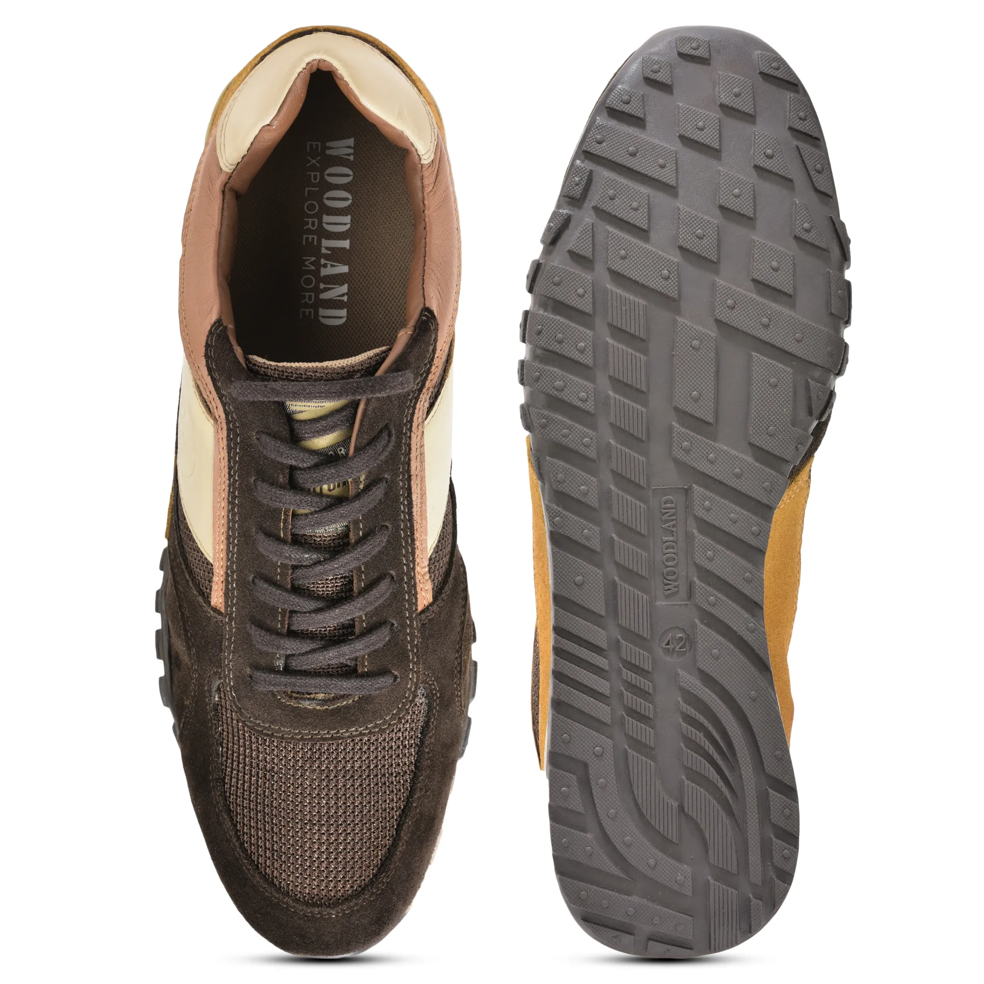 Woodland Brown Men Casual Lace-up - Thumbnail 8