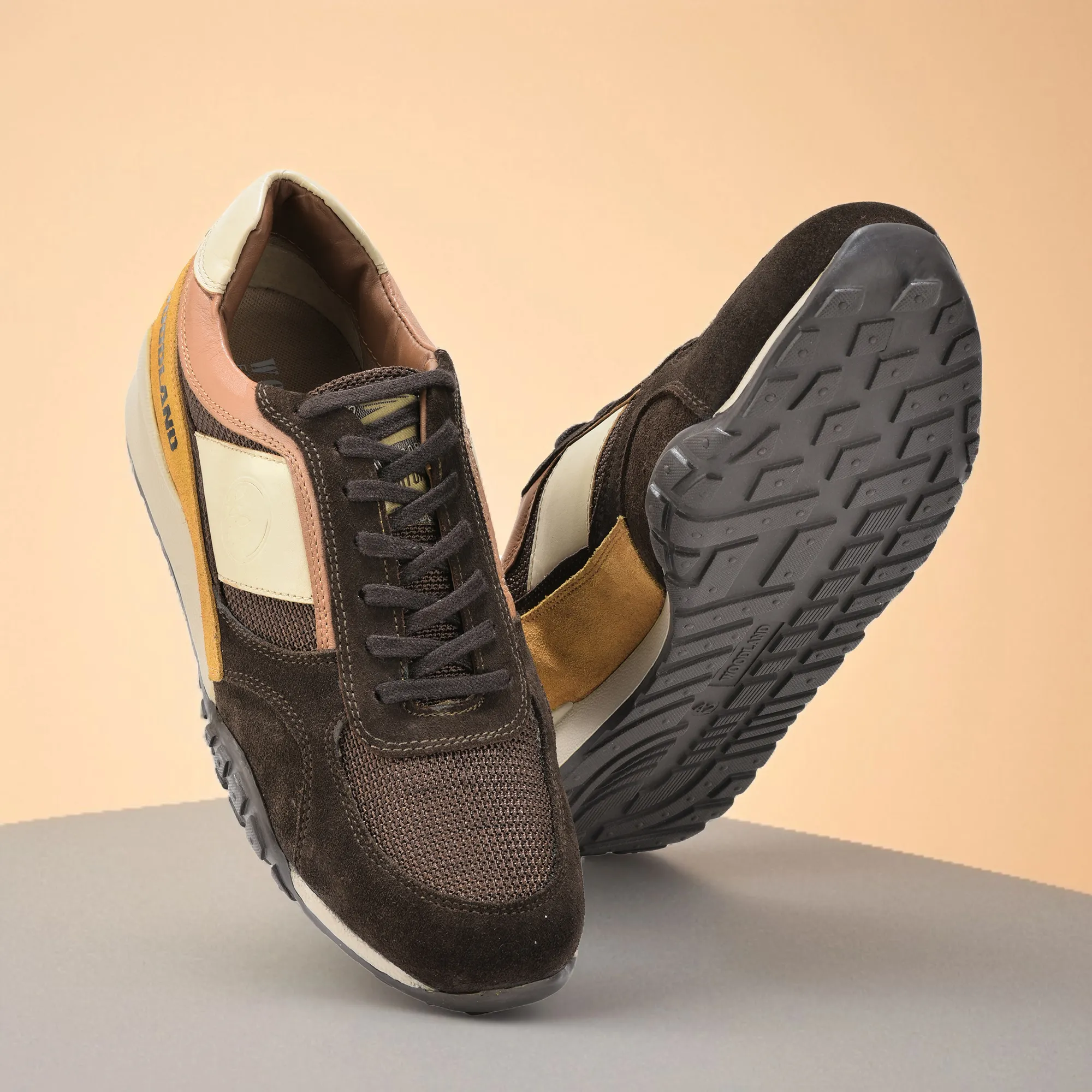 Woodland Brown Men Casual Lace-up - Thumbnail 9