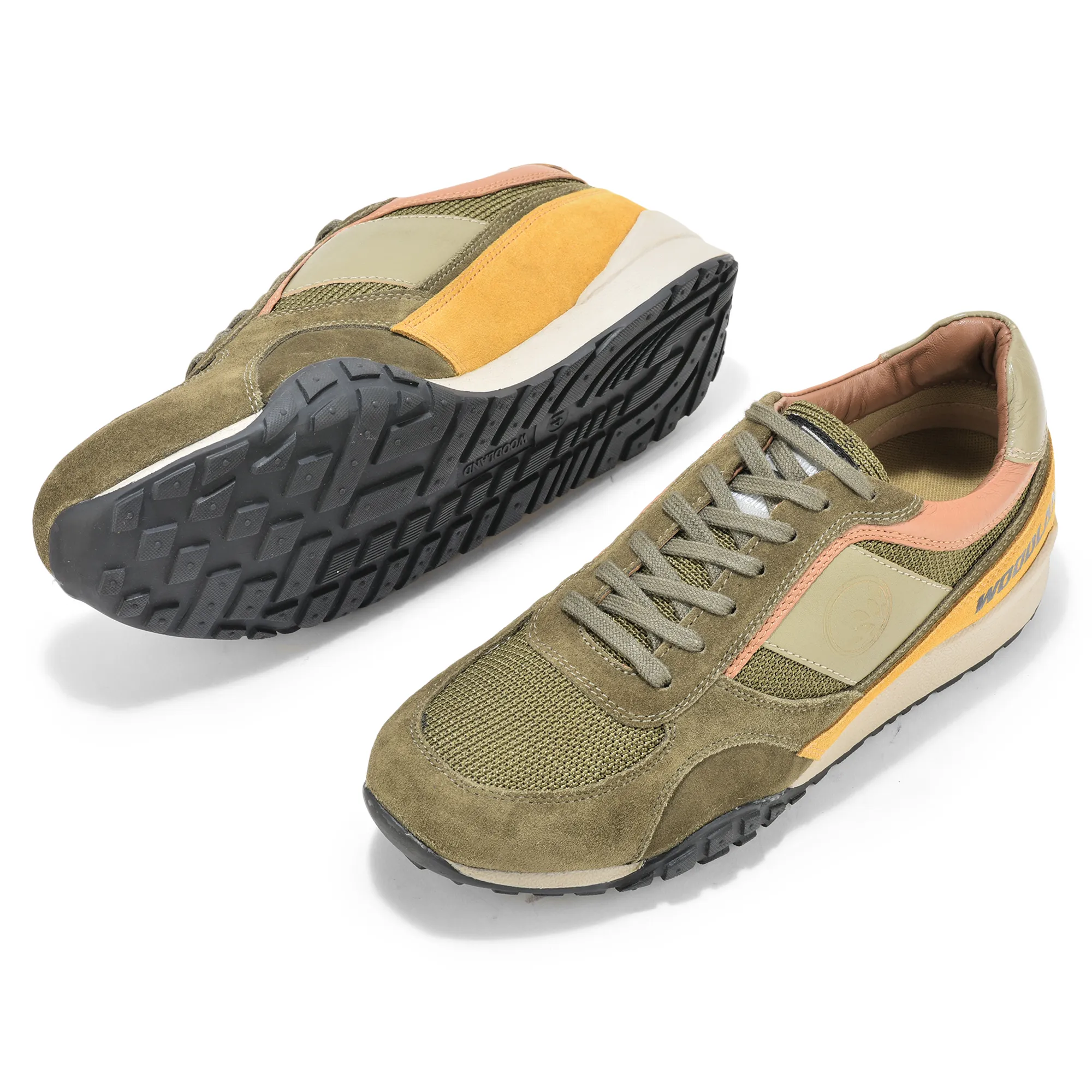 Woodland Olive Men Casual Lace-up - Thumbnail 5