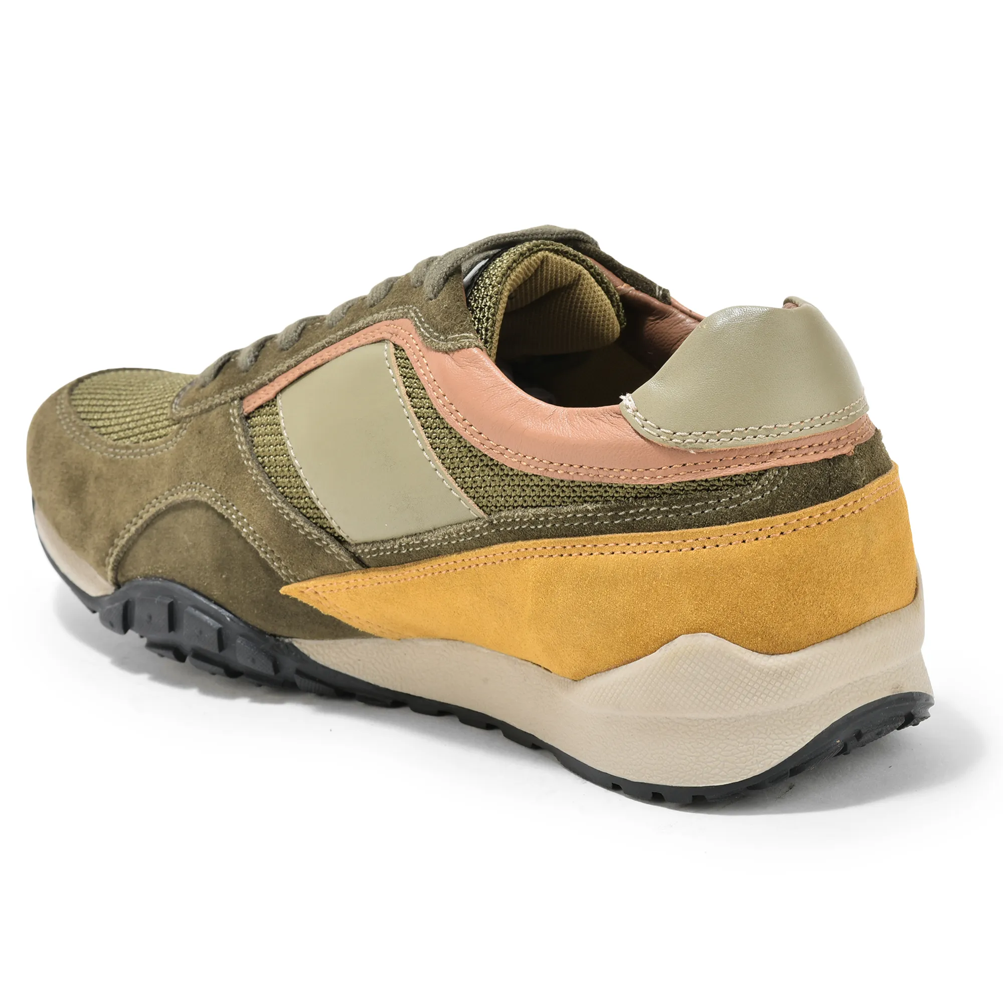 Woodland Olive Men Casual Lace-up - Thumbnail 6