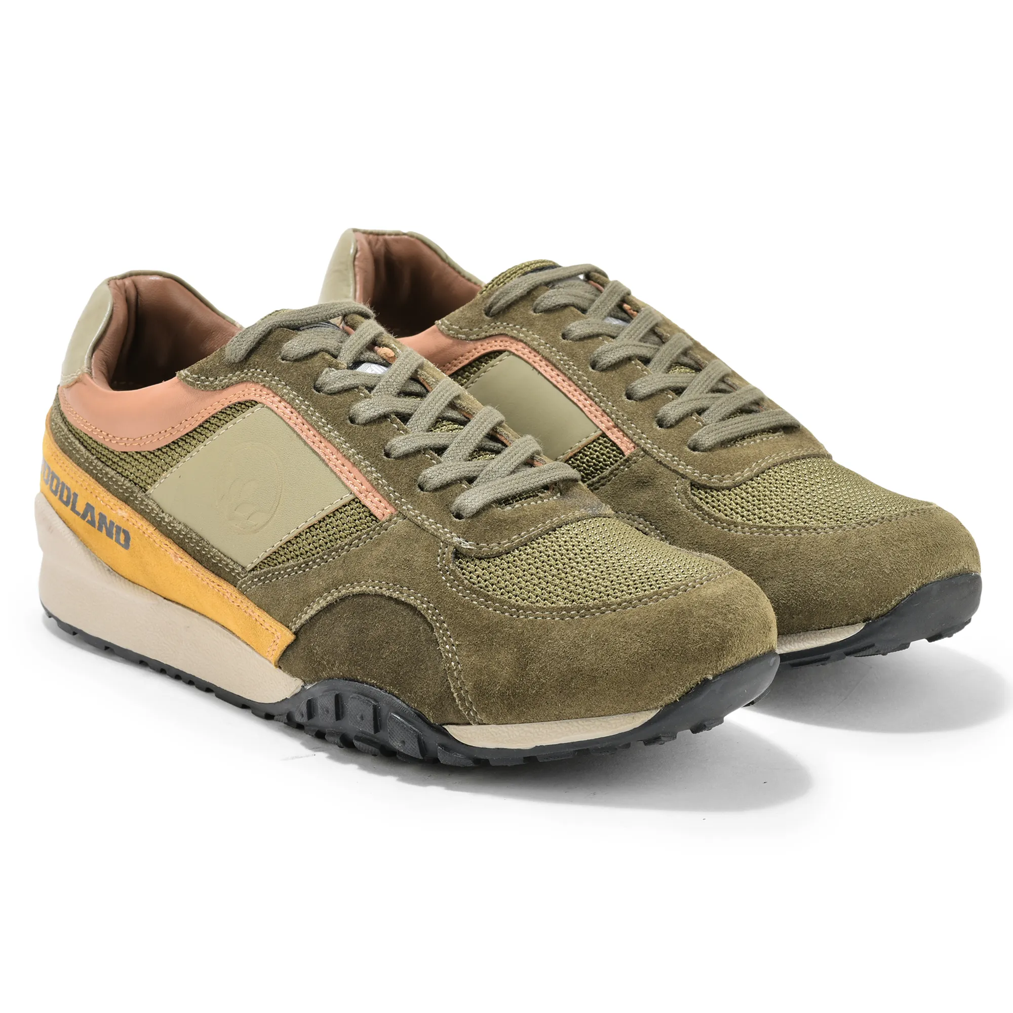 Woodland Olive Men Casual Lace-up - Thumbnail 7