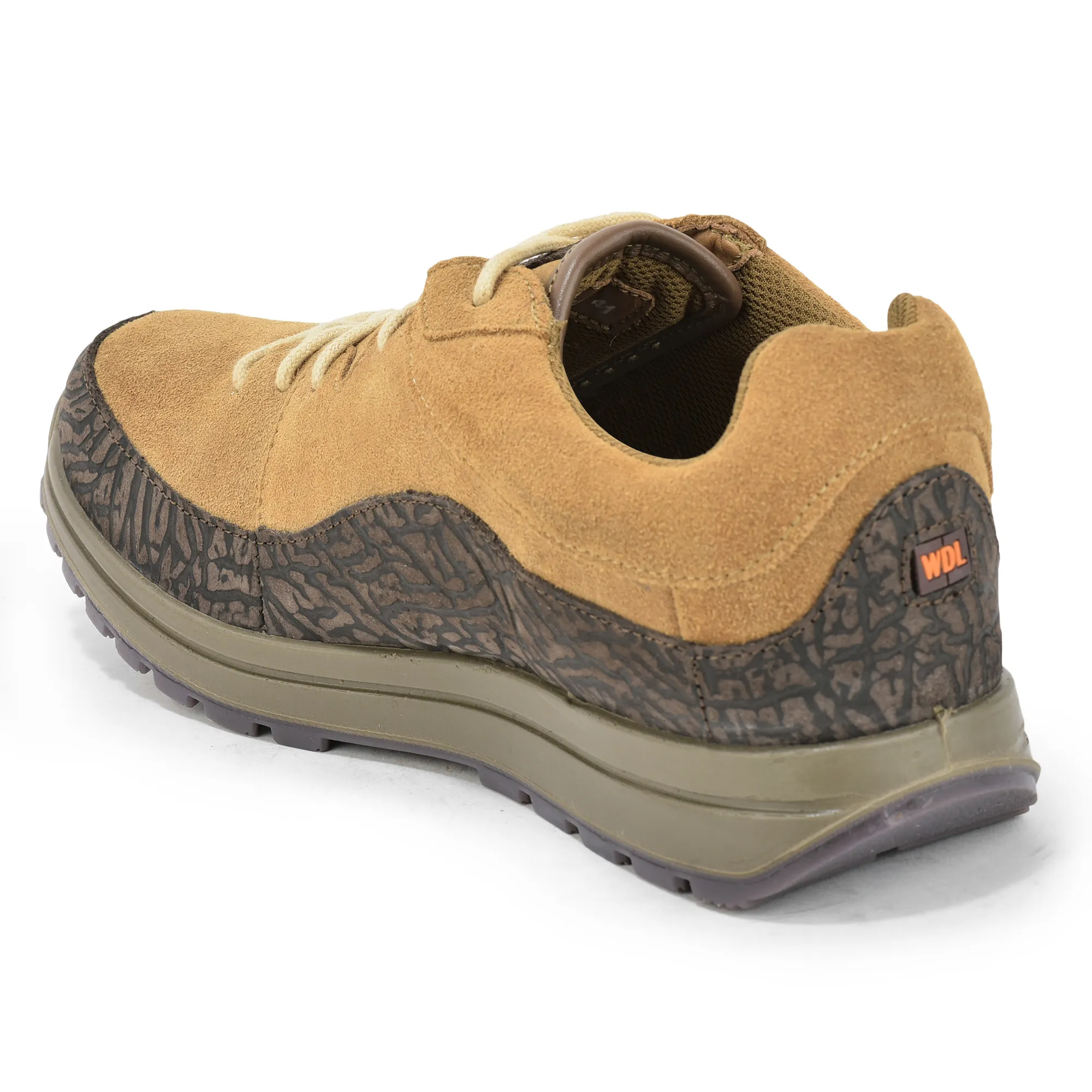 Woodland Rugged Camel Men Suede Casual Lace-up Shoes - Thumbnail 6