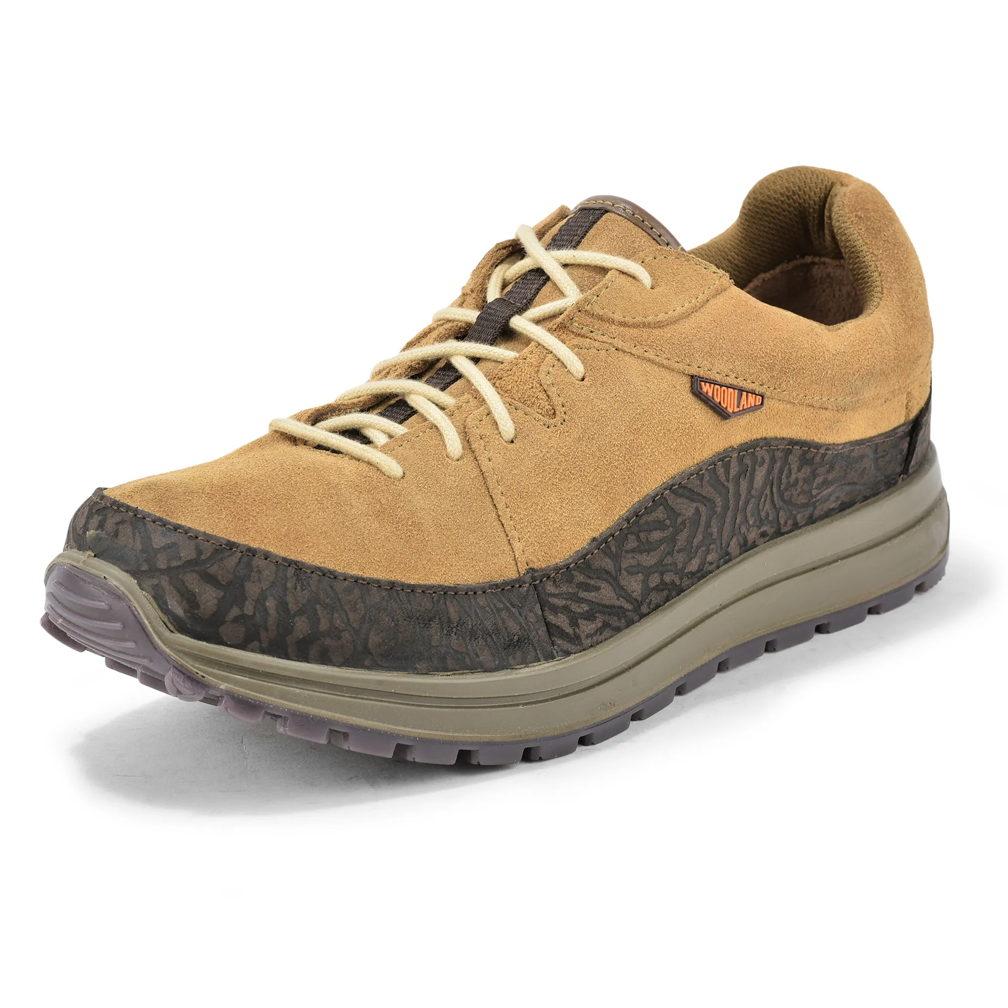 Woodland Rugged Camel Men Suede Casual Lace-up Shoes - Thumbnail 11