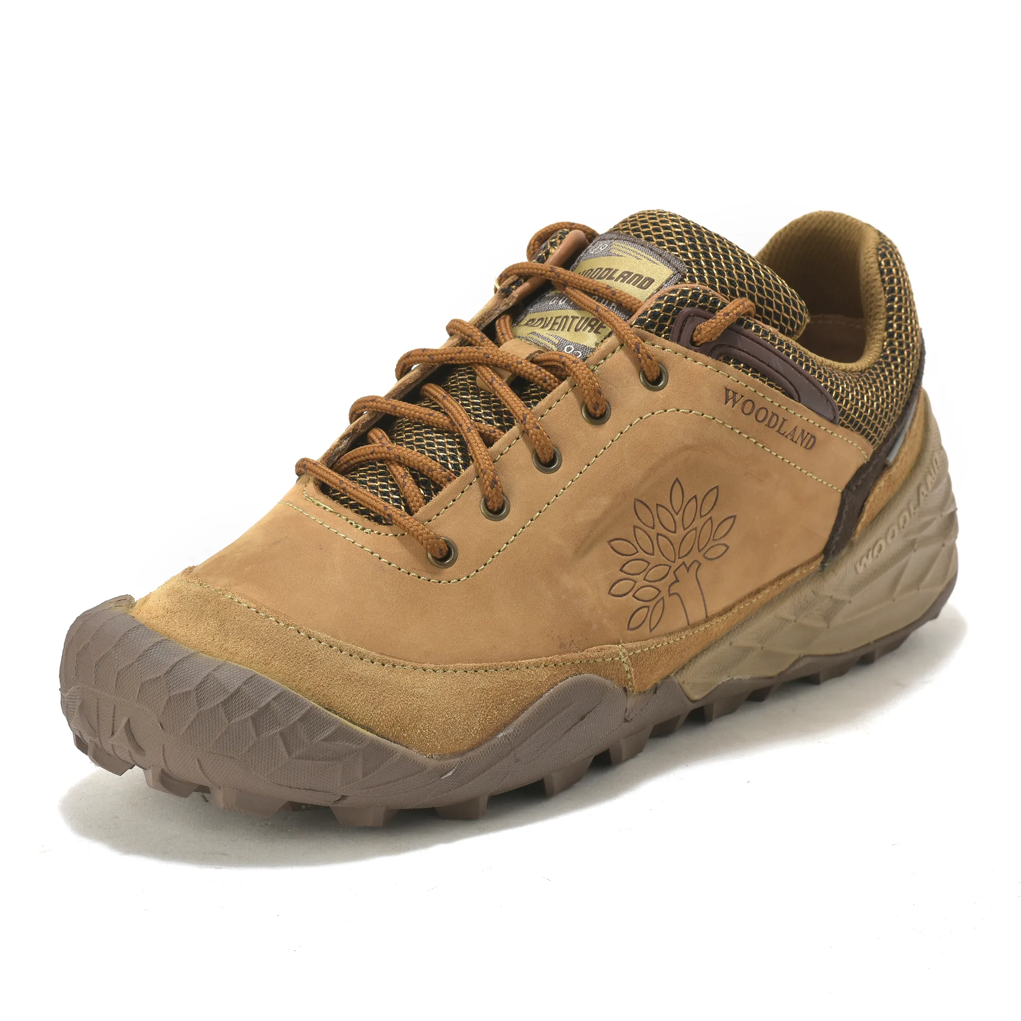 Woodland Camel Suede LiteCraft Lace Casuals - Thumbnail 11