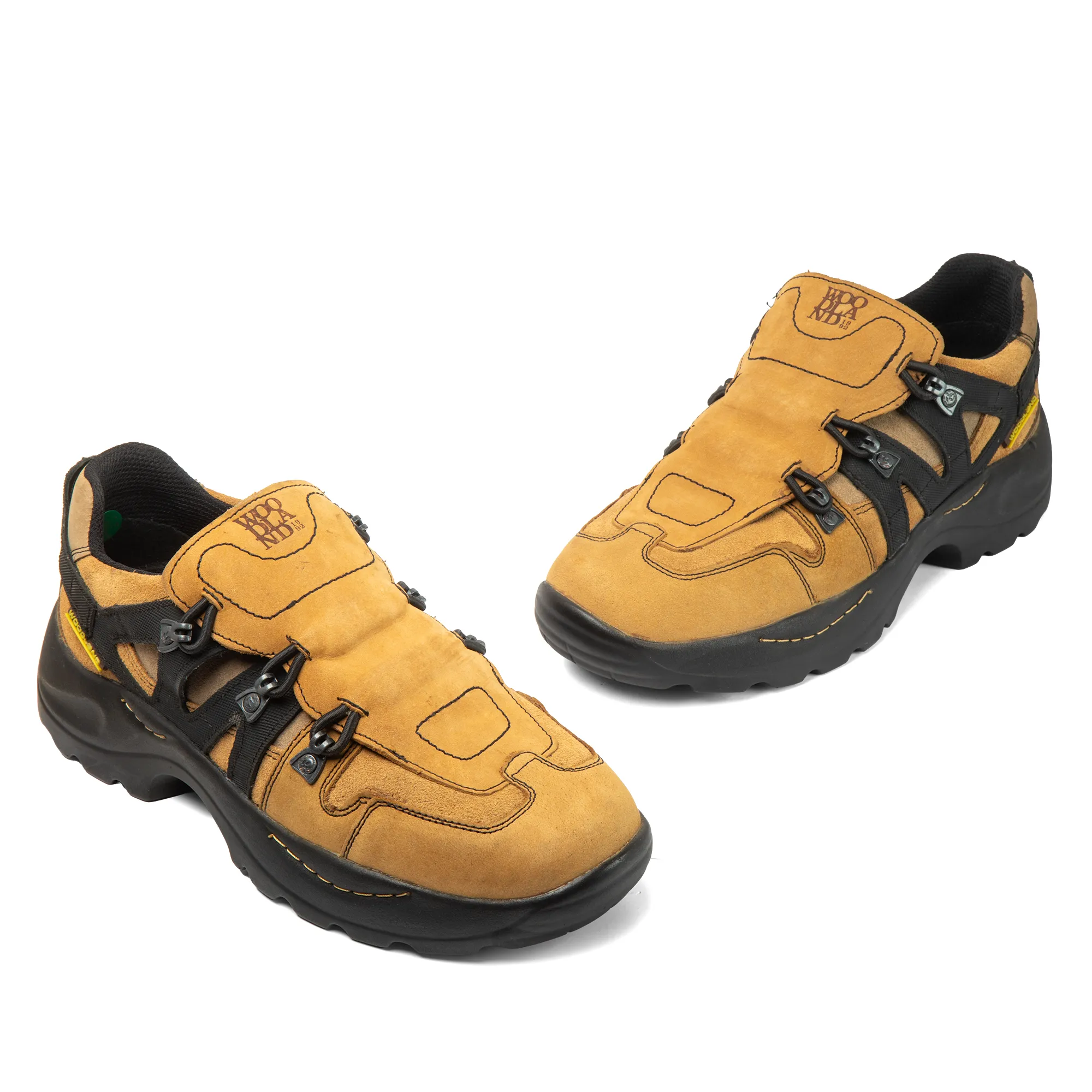 Woodland Men’s Camel Snap Suede Casual Slip-Ons - Thumbnail 4