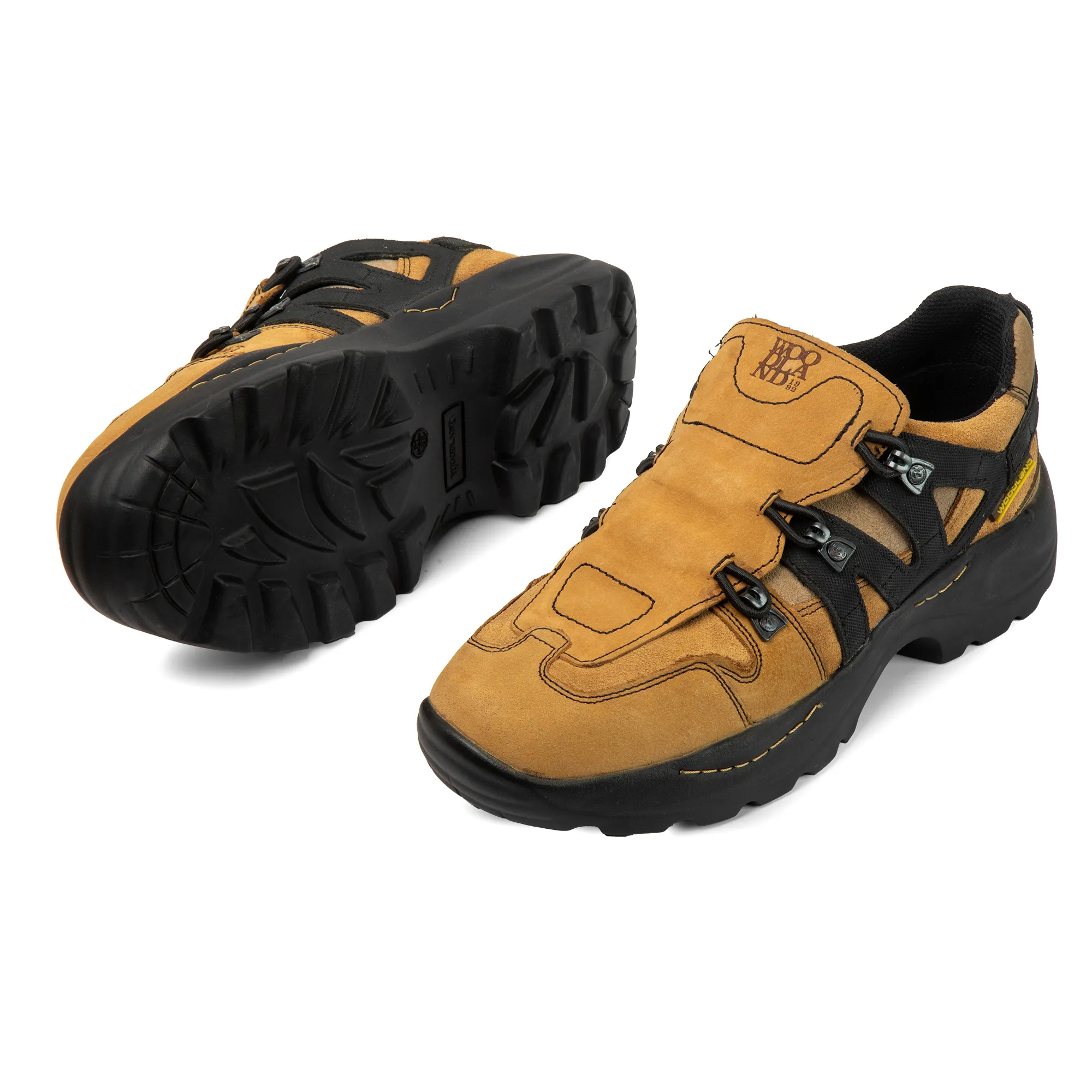 Woodland Men’s Camel Snap Suede Casual Slip-Ons - Thumbnail 6