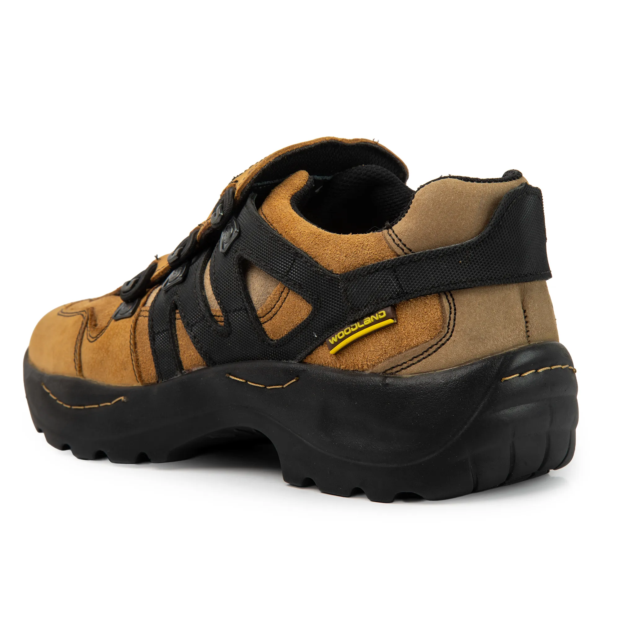 Woodland Men’s Camel Snap Suede Casual Slip-Ons - Thumbnail 7