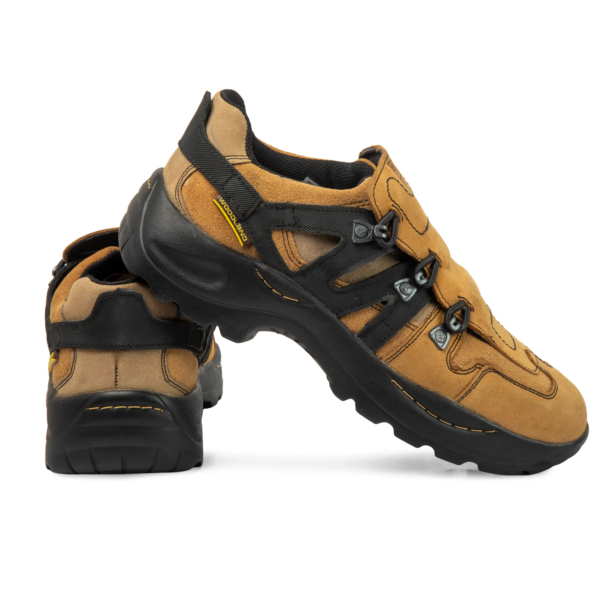 Woodland Men’s Camel Snap Suede Casual Slip-Ons - Thumbnail 10