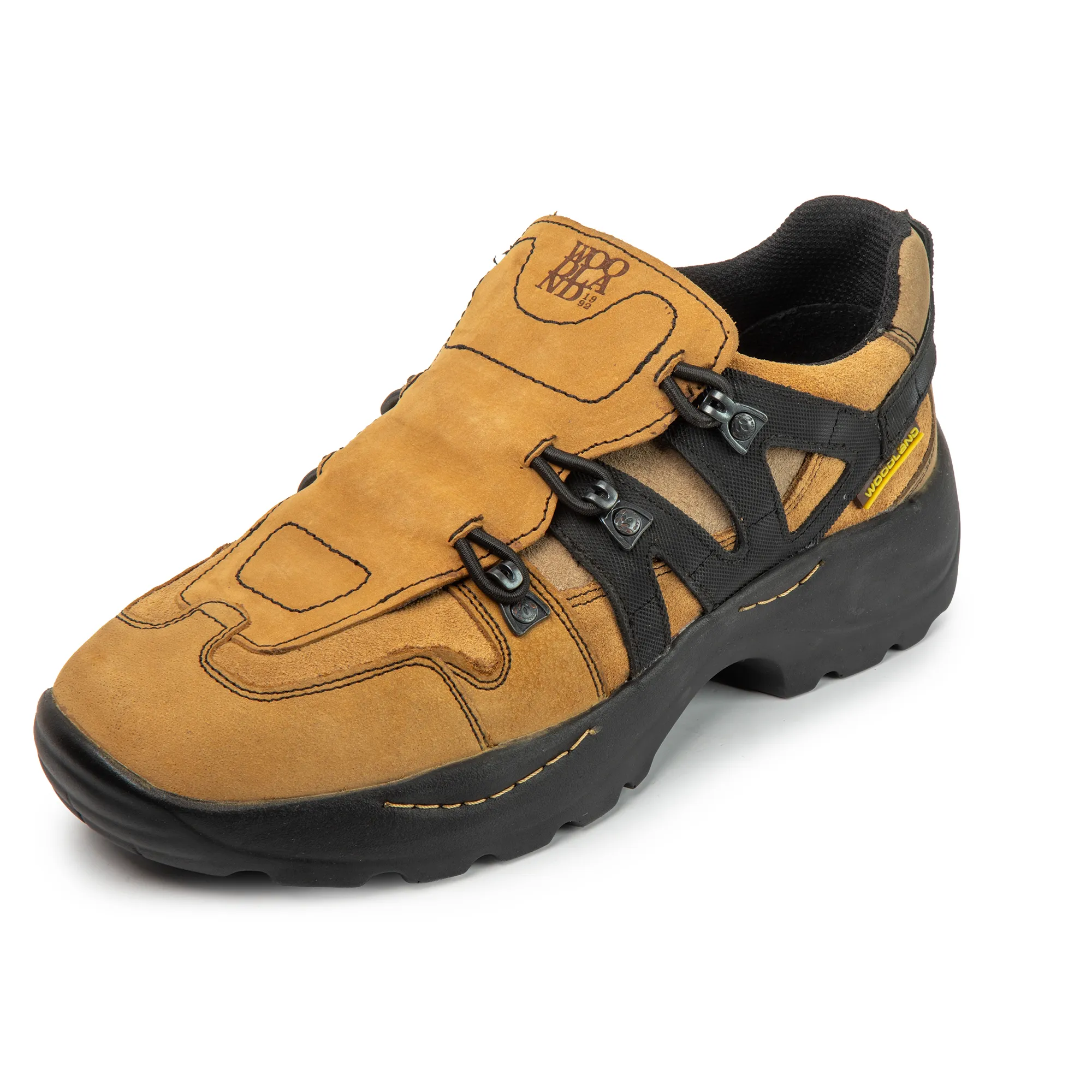 Woodland Men’s Camel Snap Suede Casual Slip-Ons - Thumbnail 11