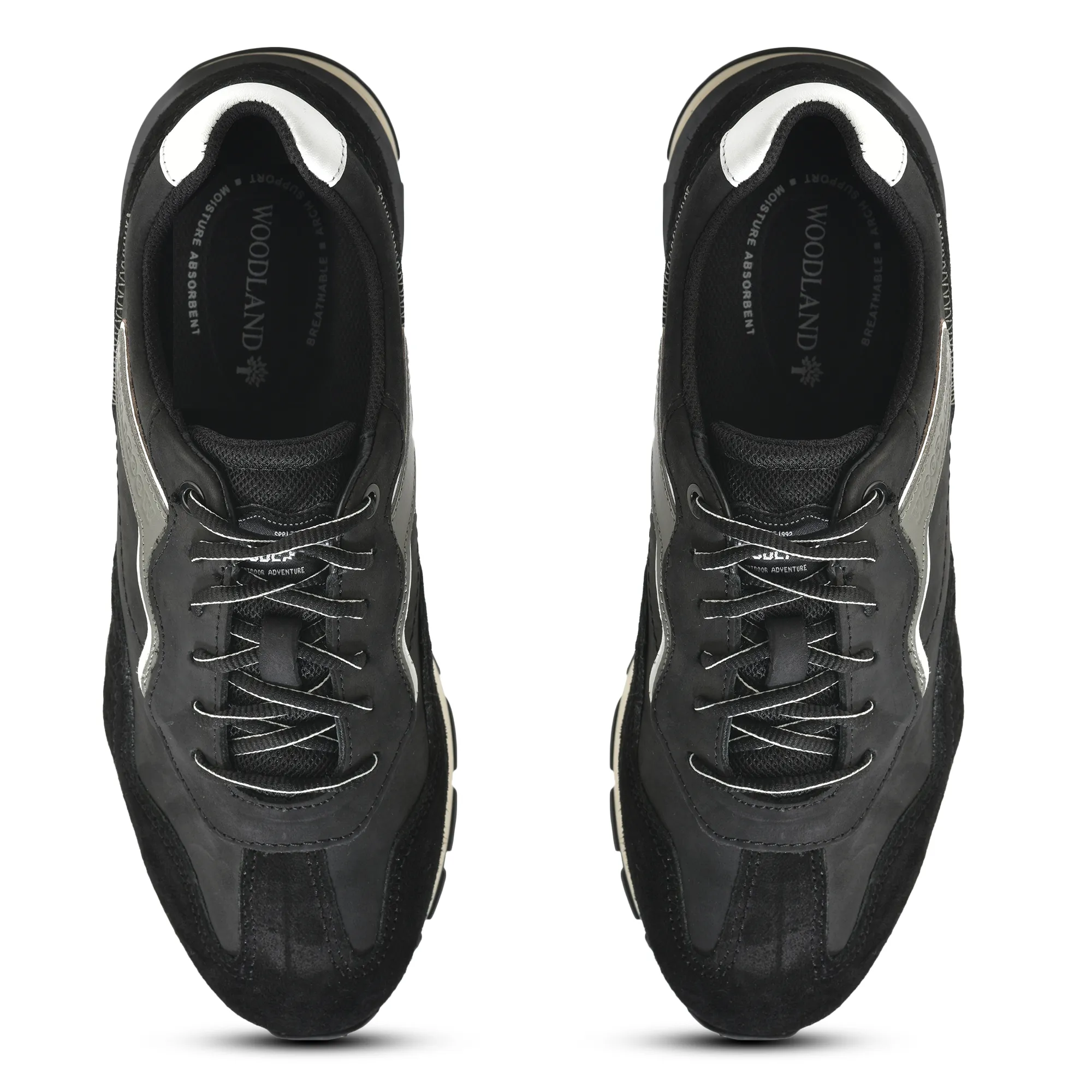 Premium Suede Black Casual Sneaker Shoes  - Thumbnail 5