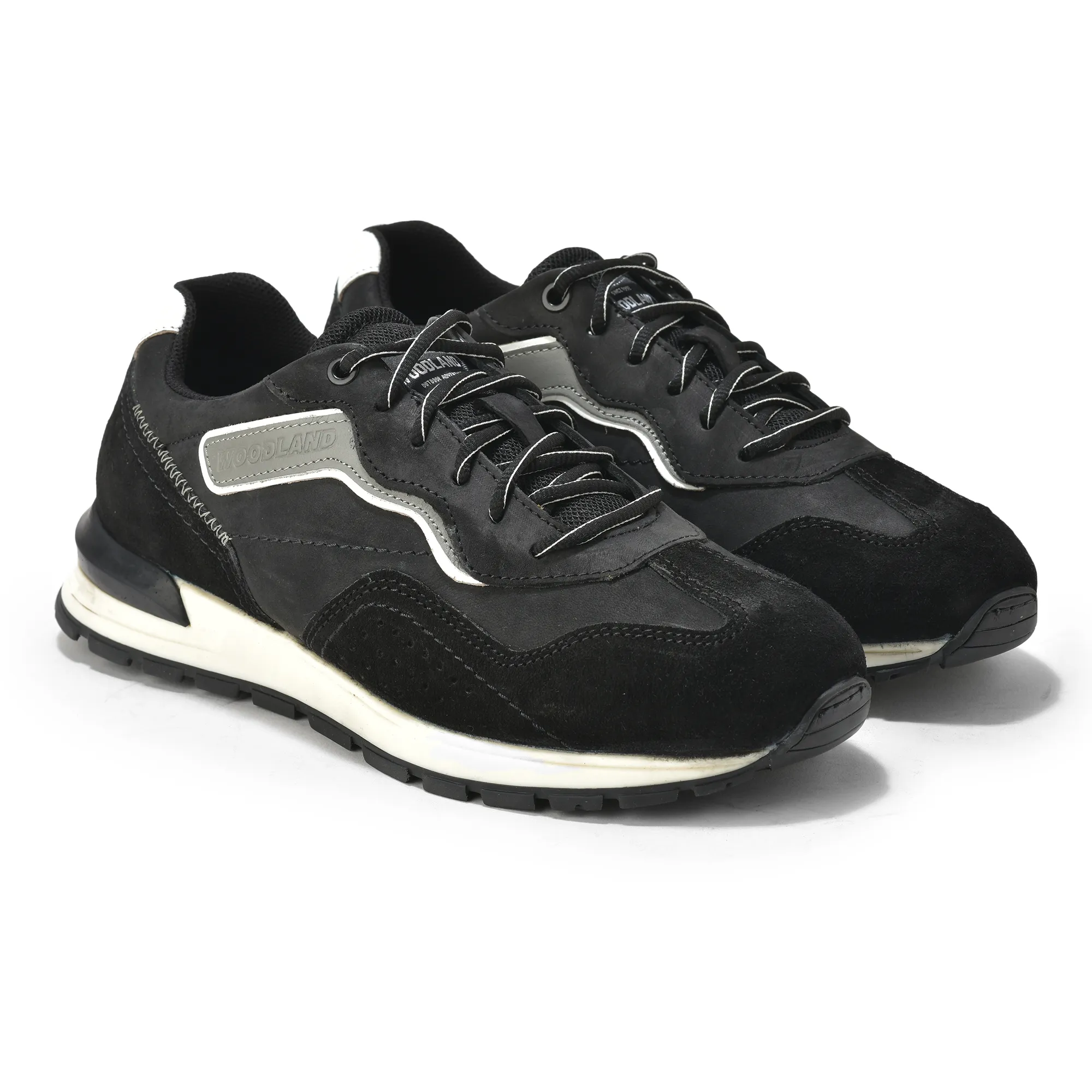 Premium Suede Black Casual Sneaker Shoes  - Thumbnail 8