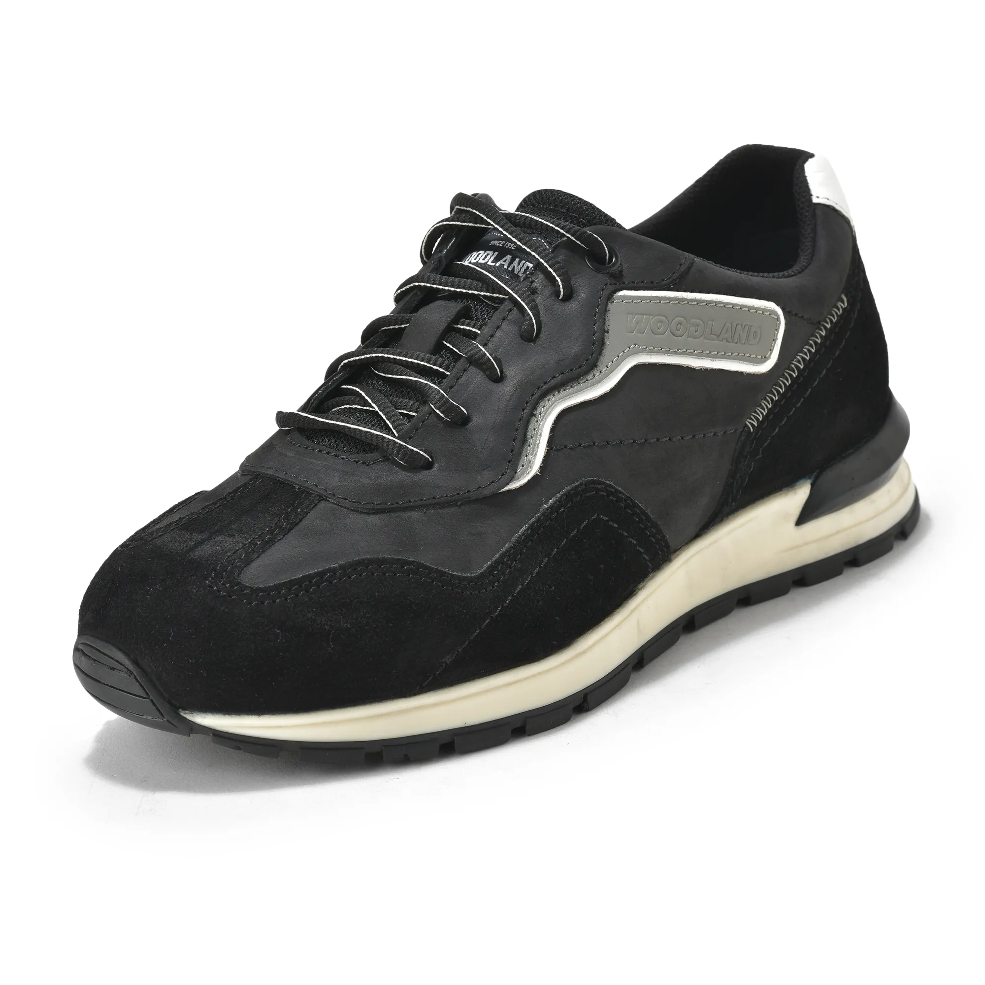 Premium Suede Black Casual Sneaker Shoes  - Thumbnail 11