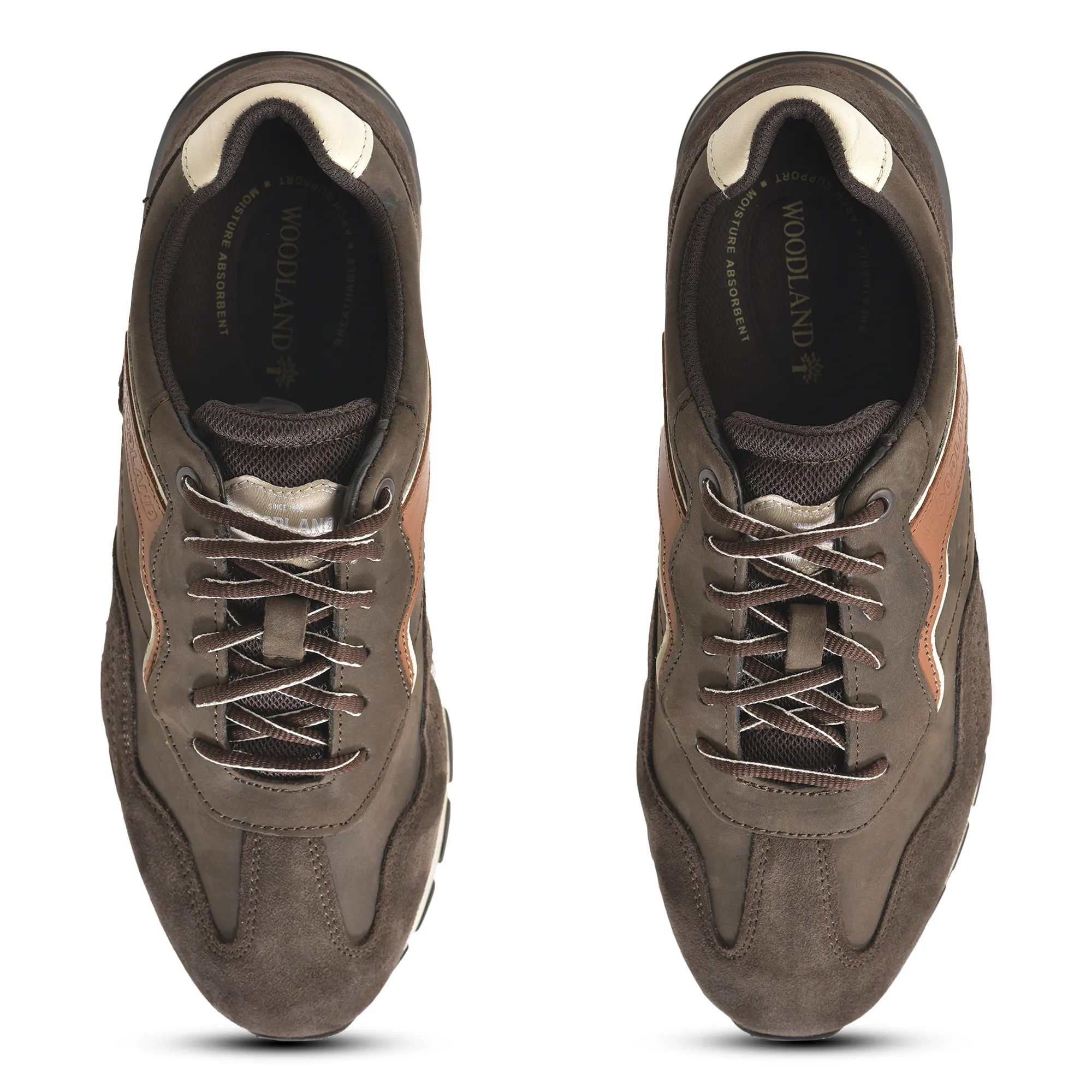 Premium Suede Brown Casual Sneaker Shoes  - Thumbnail 5