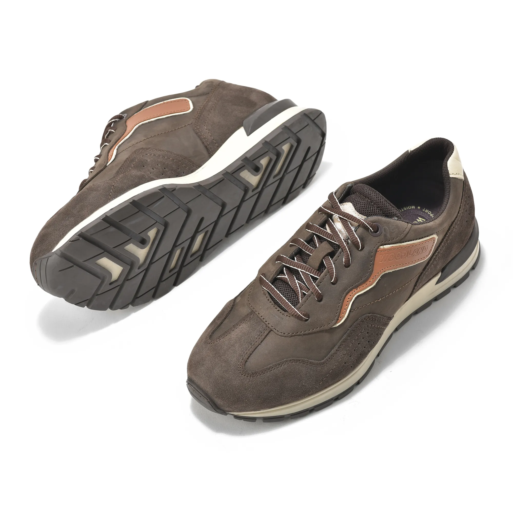 Premium Suede Brown Casual Sneaker Shoes  - Thumbnail 6