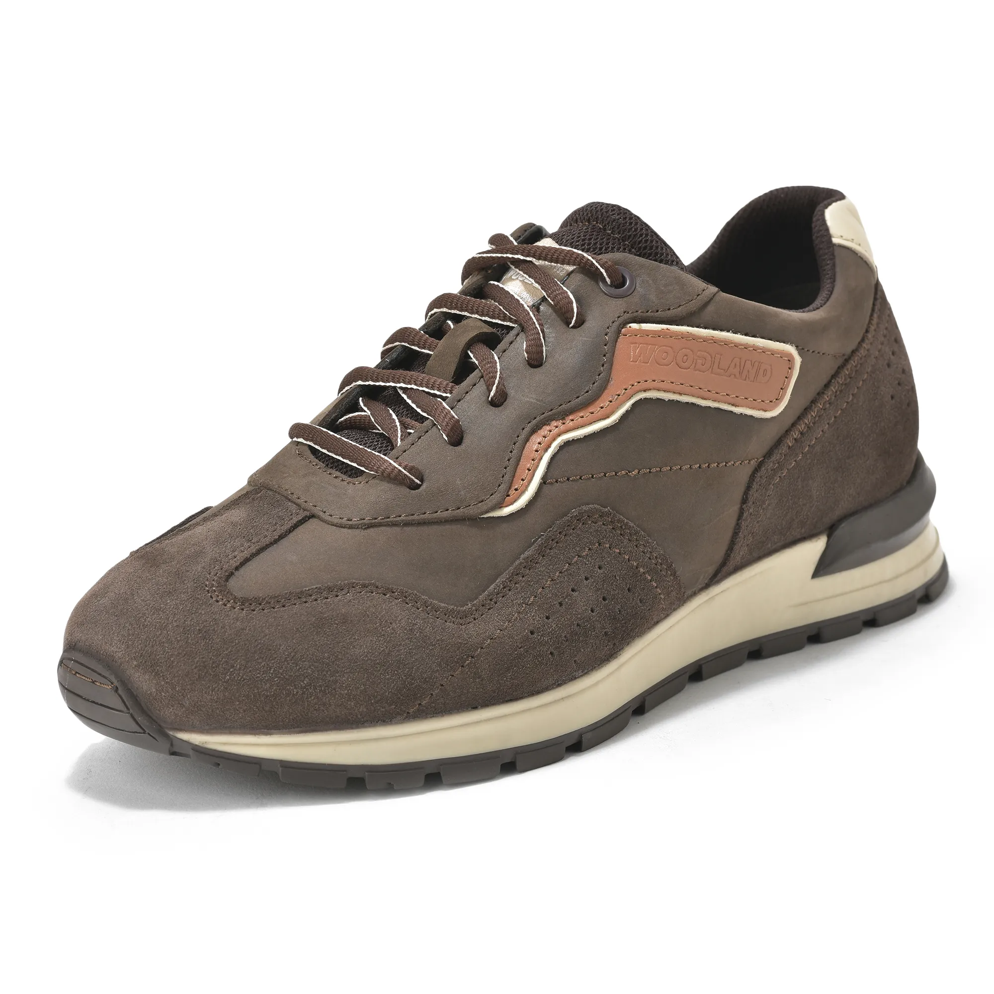 Premium Suede Brown Casual Sneaker Shoes  - Thumbnail 11