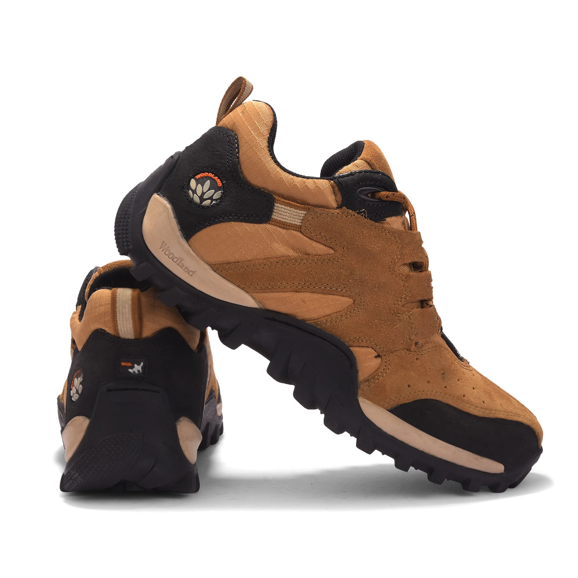 Woodland Men’s Camel Adventure Casual Shoes - Thumbnail 10