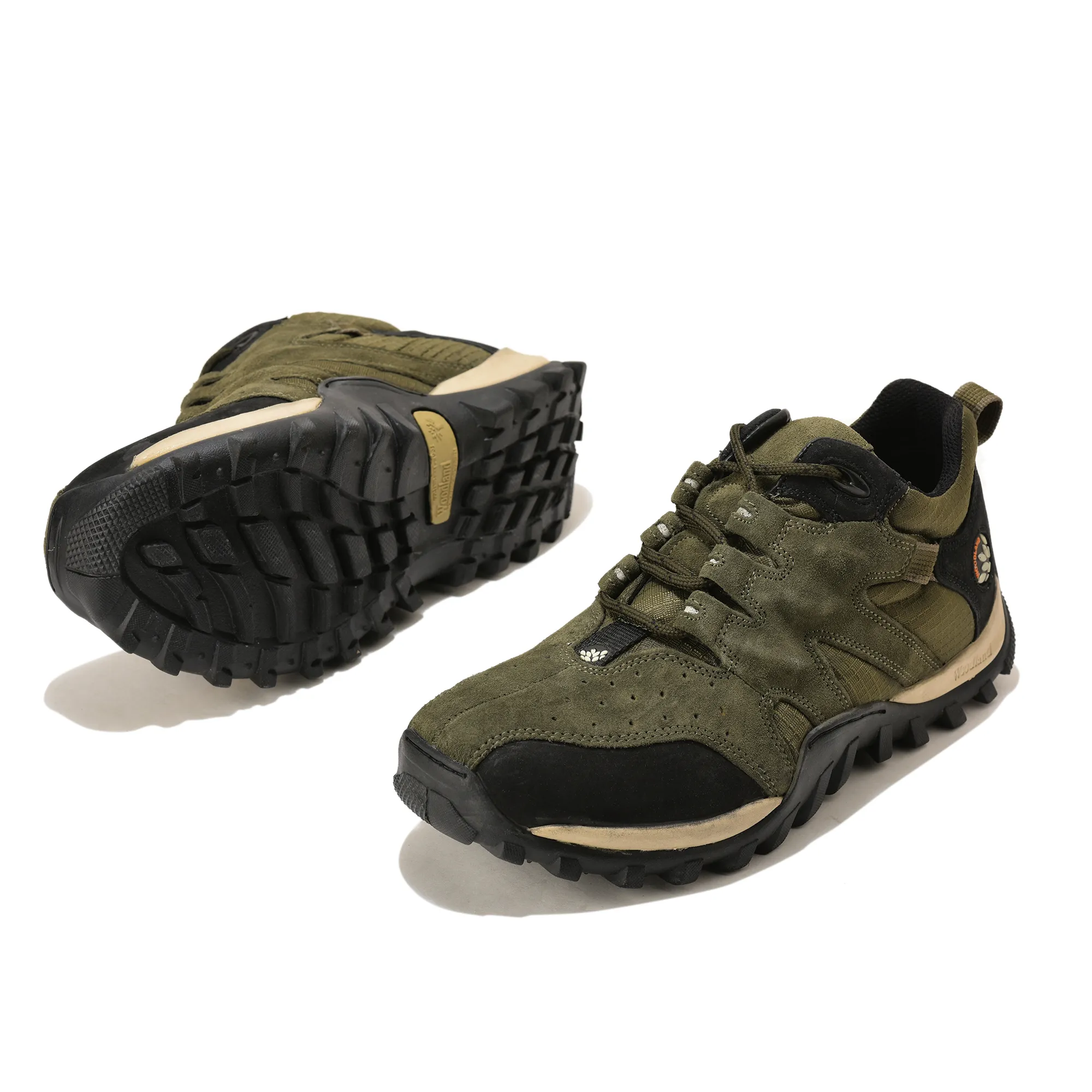 Woodland Men's Olive Green Adventure Casual Shoes - Thumbnail 6