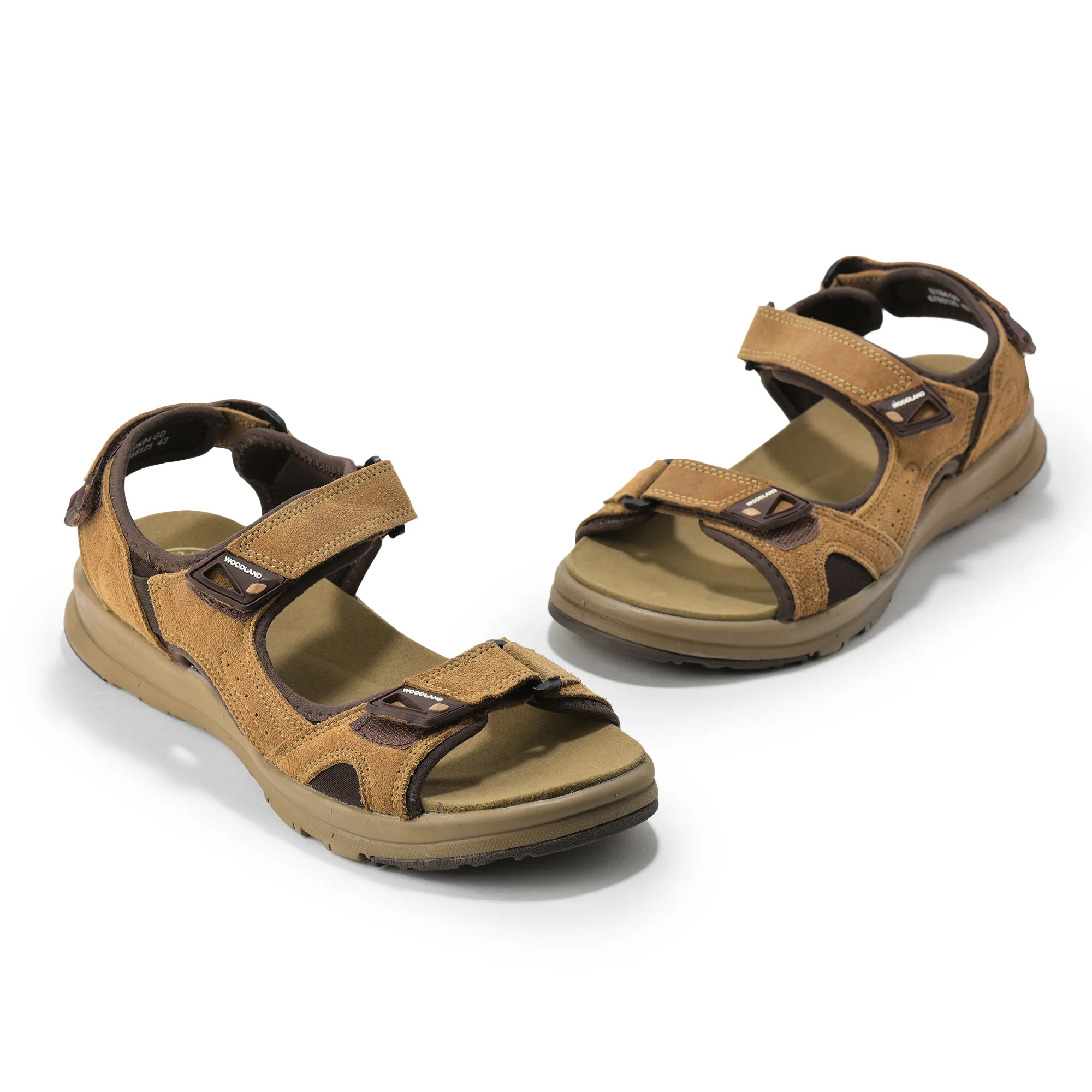 Suede Camel Sandals for Men - Thumbnail 9