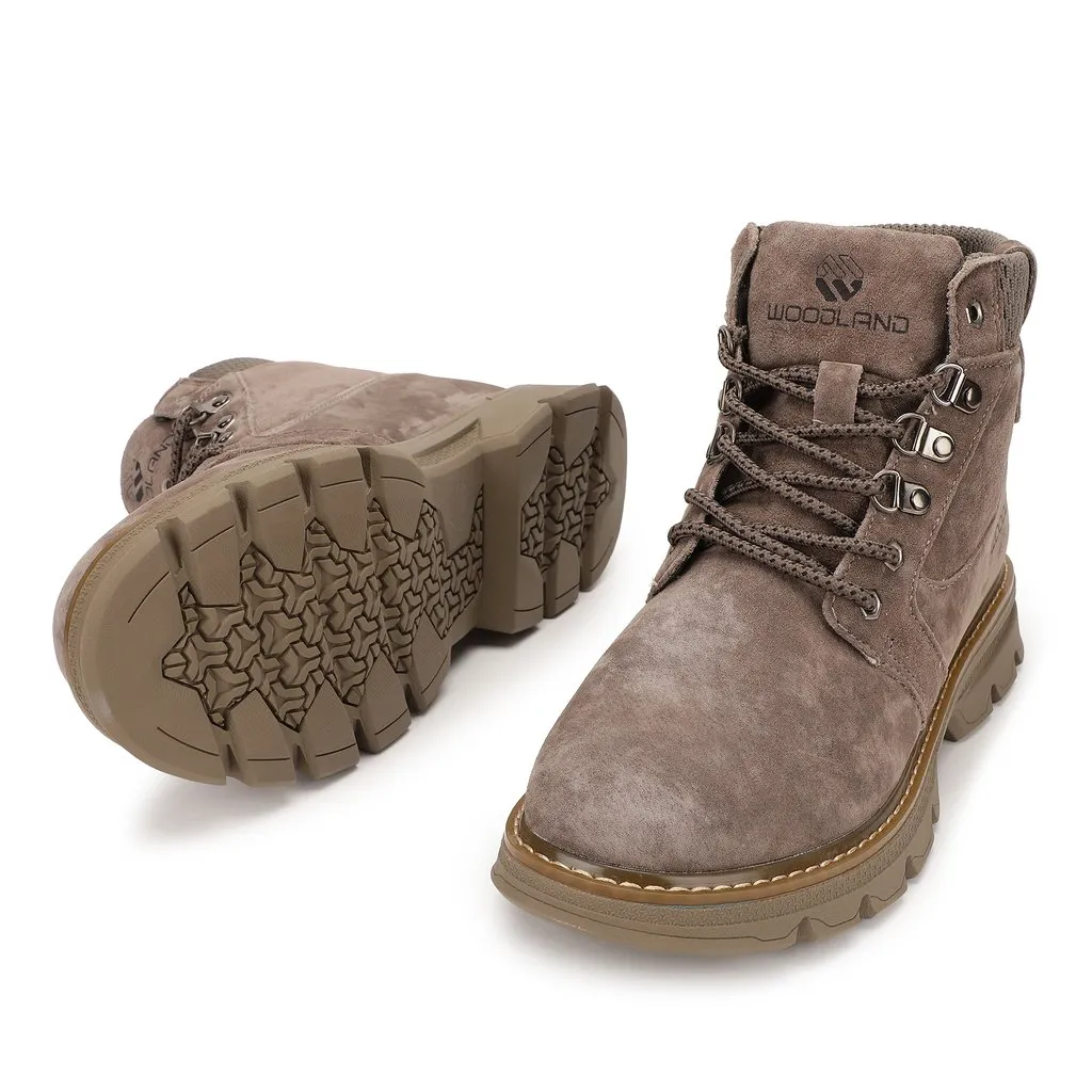 Brown Boot for Men - Thumbnail 3