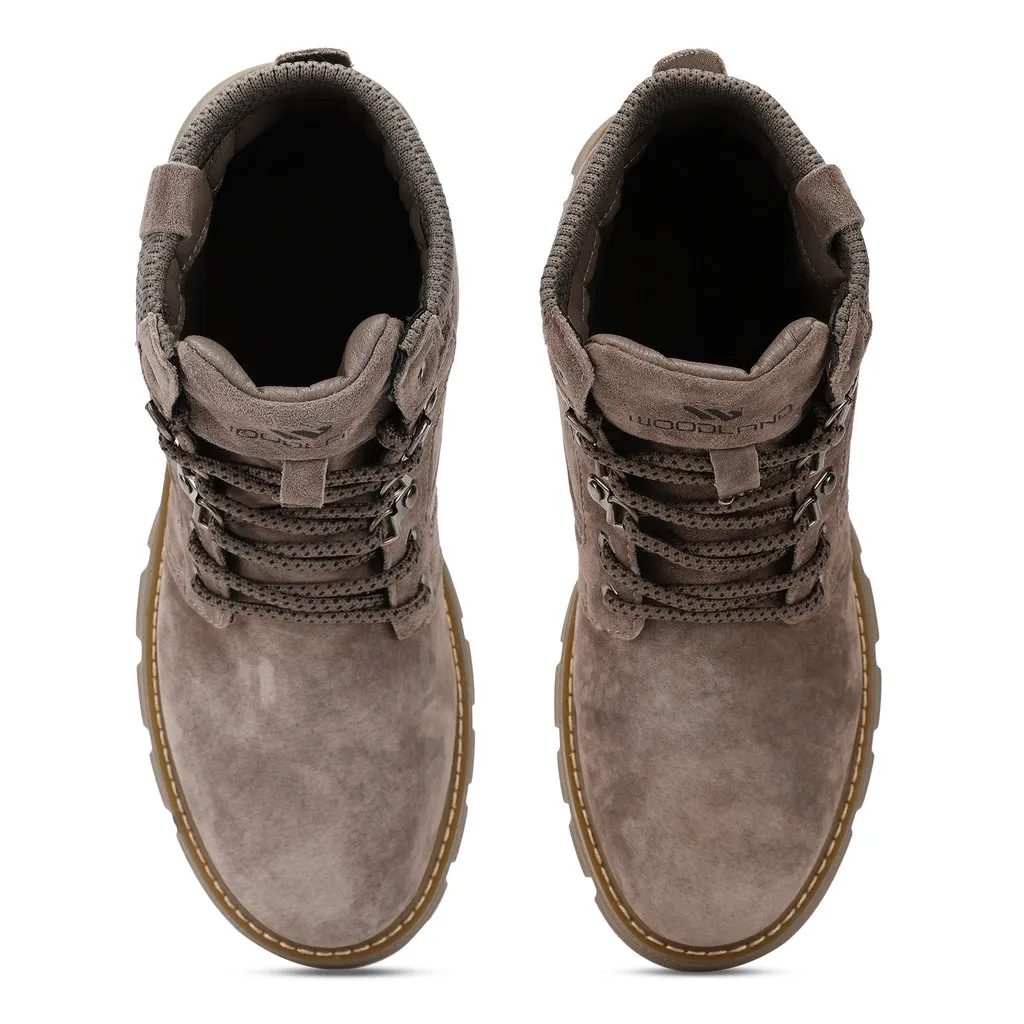 Brown Boot for Men - Thumbnail 4