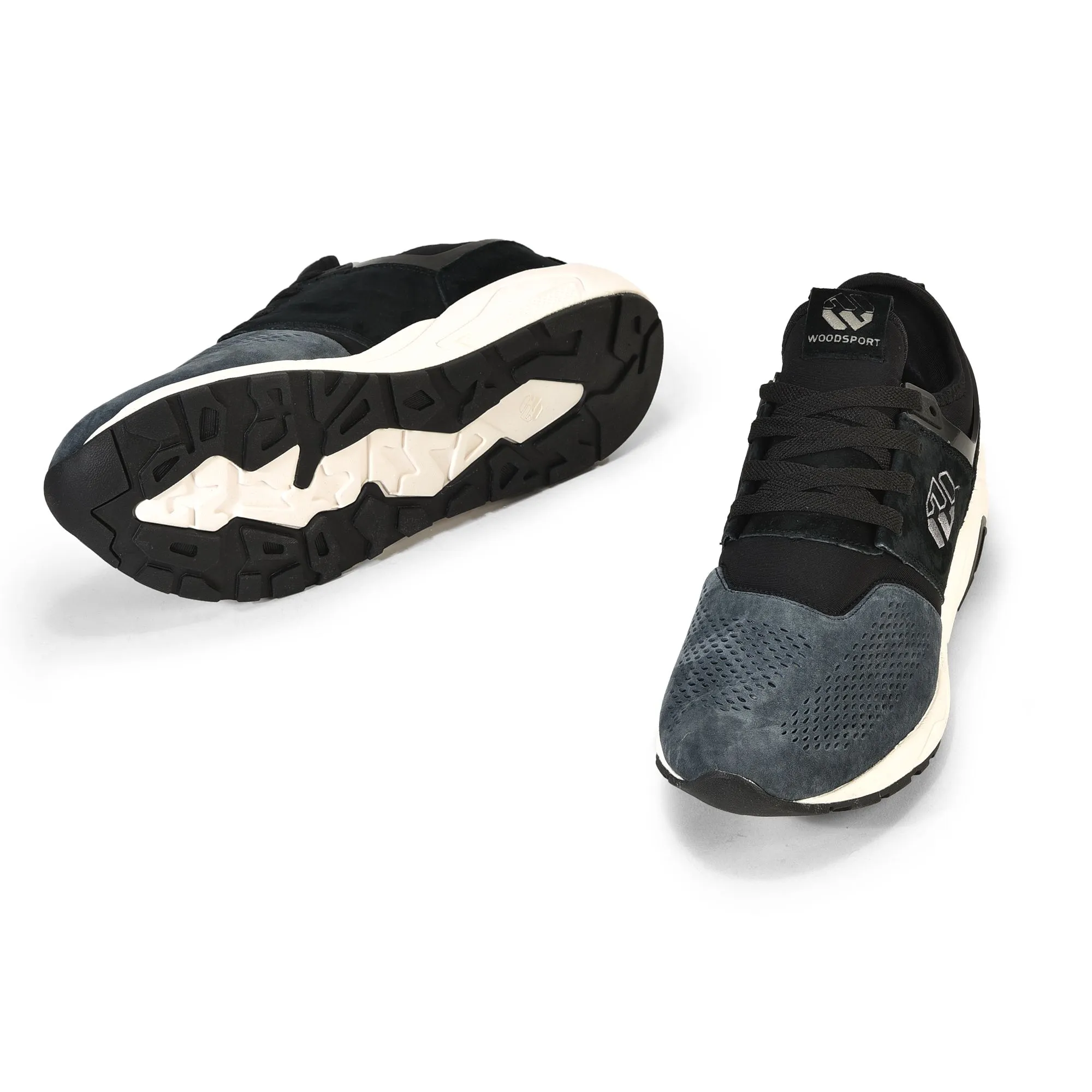 Black/Navy Sneakers for men - Thumbnail 4