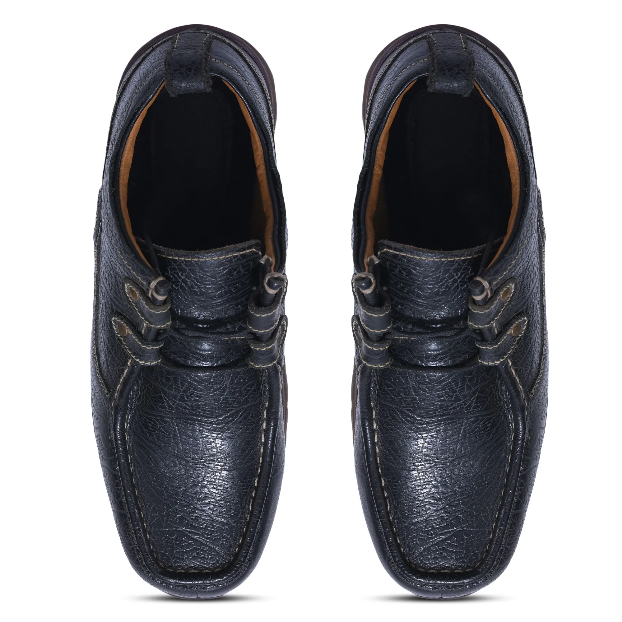 Black slip-on shoes - Thumbnail 3