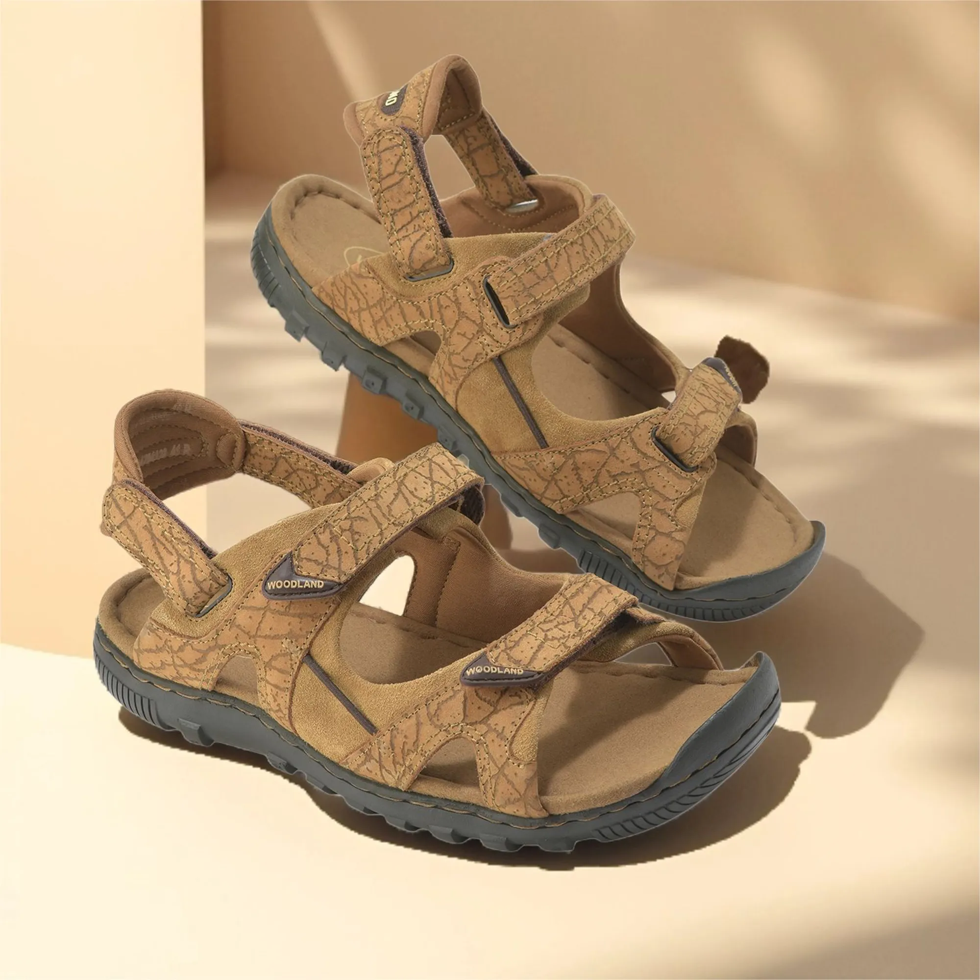 woodland-camel-velcro-mens-sandals
