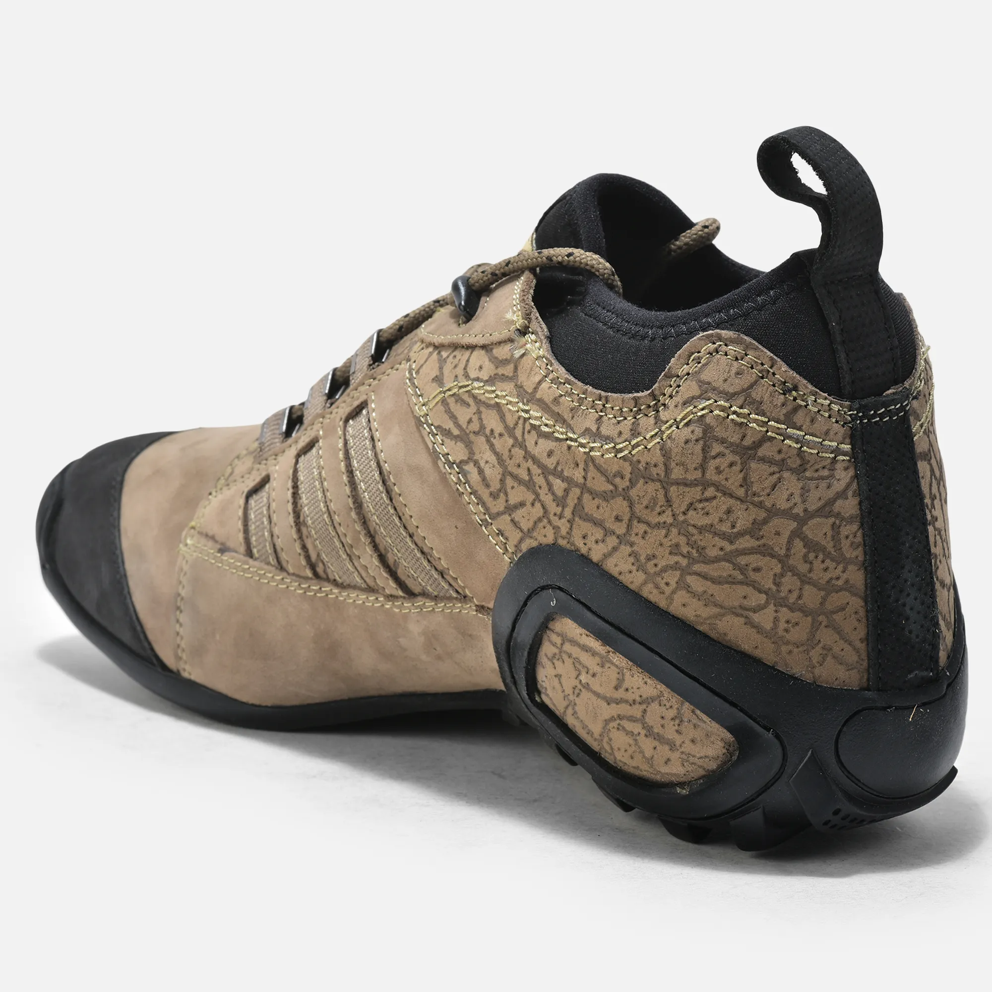 Woodland Dubai Khaki Lace Up Shoes For Men - Thumbnail 5
