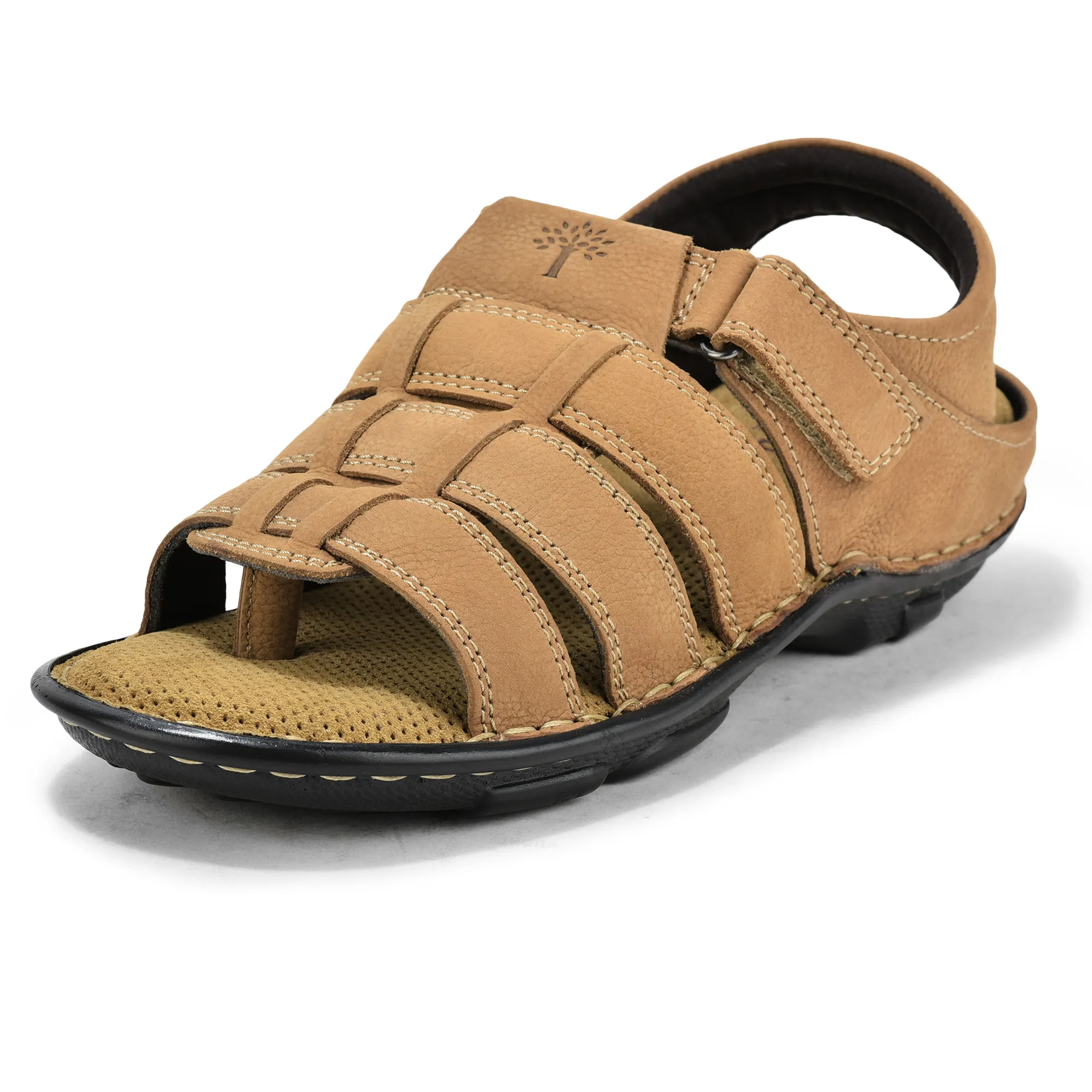 Woodland Camel Men Sandals - Thumbnail 11