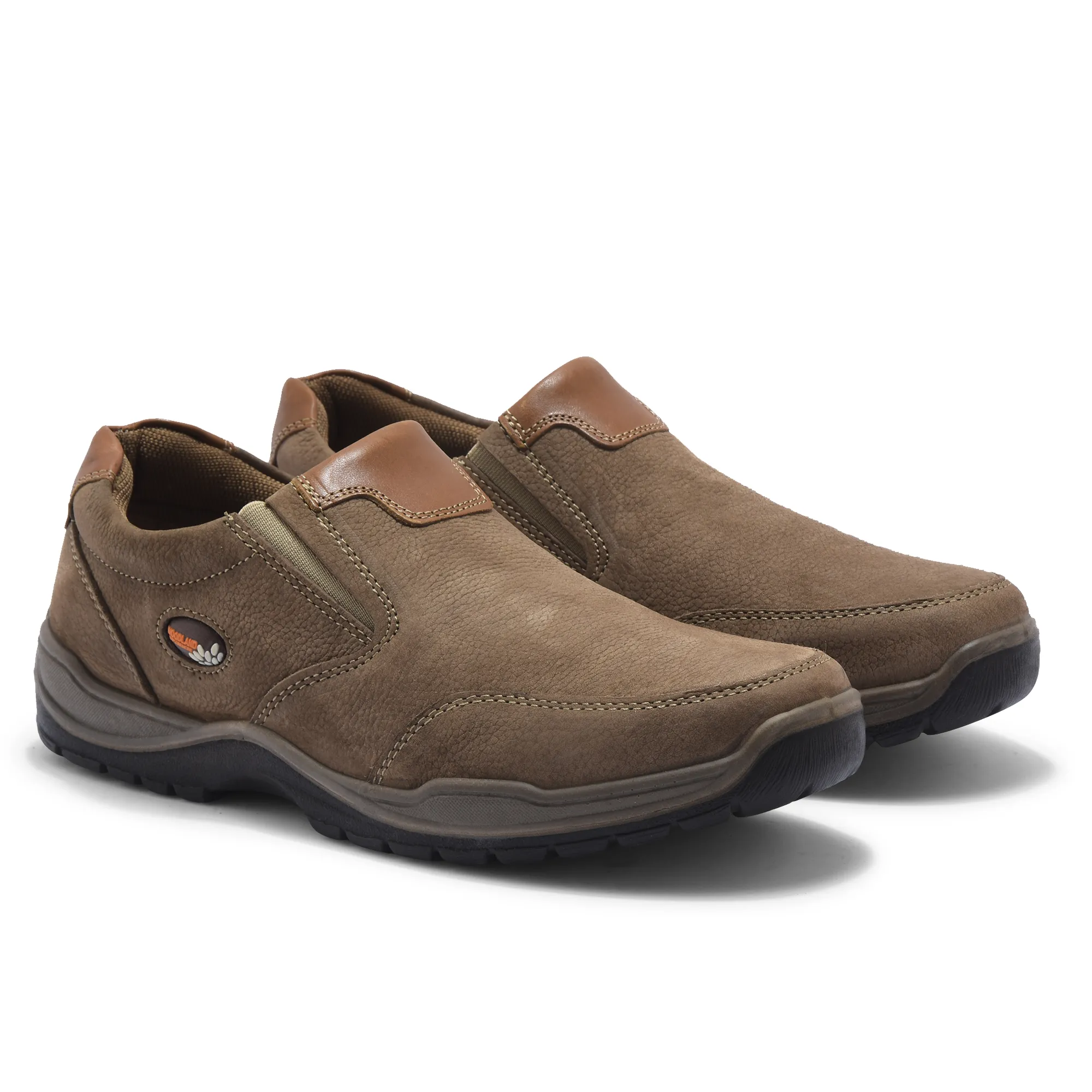 Woodland Dubai Khaki Mens Casual Shoes - Thumbnail 7