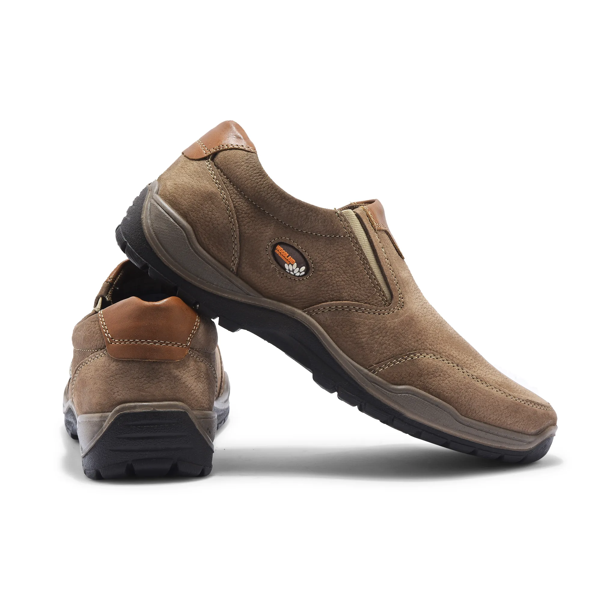 Woodland Dubai Khaki Mens Casual Shoes - Thumbnail 10