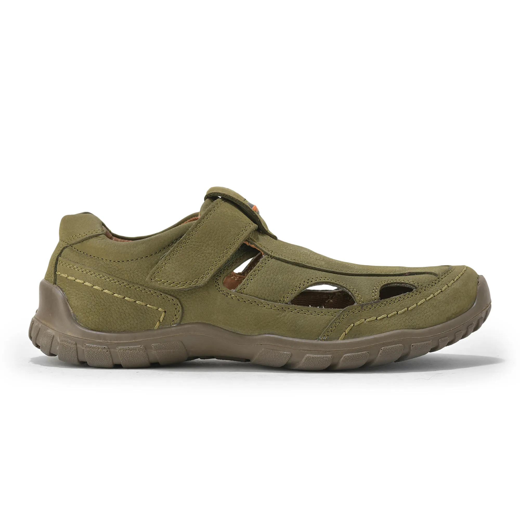 Woodland Men's Olive Trail Comfort Sandals - Thumbnail 2