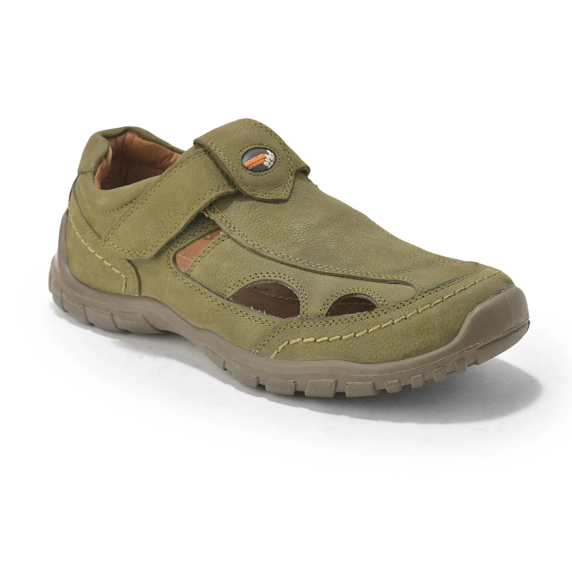 Woodland Men's Olive Trail Comfort Sandals - Thumbnail 3