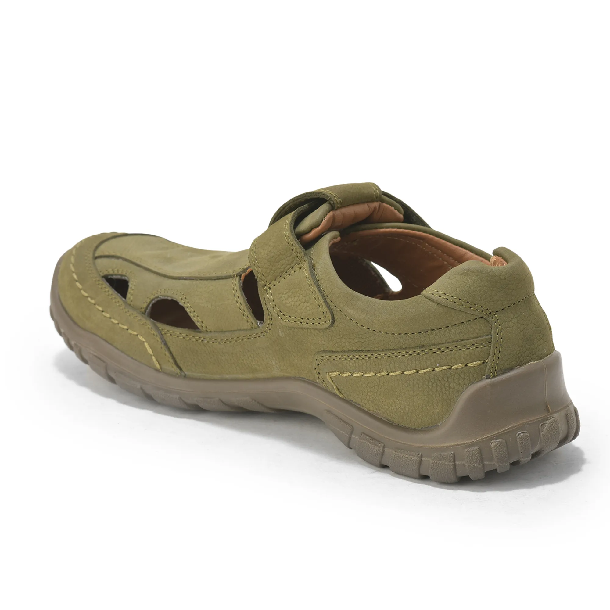 Woodland Men's Olive Trail Comfort Sandals - Thumbnail 7