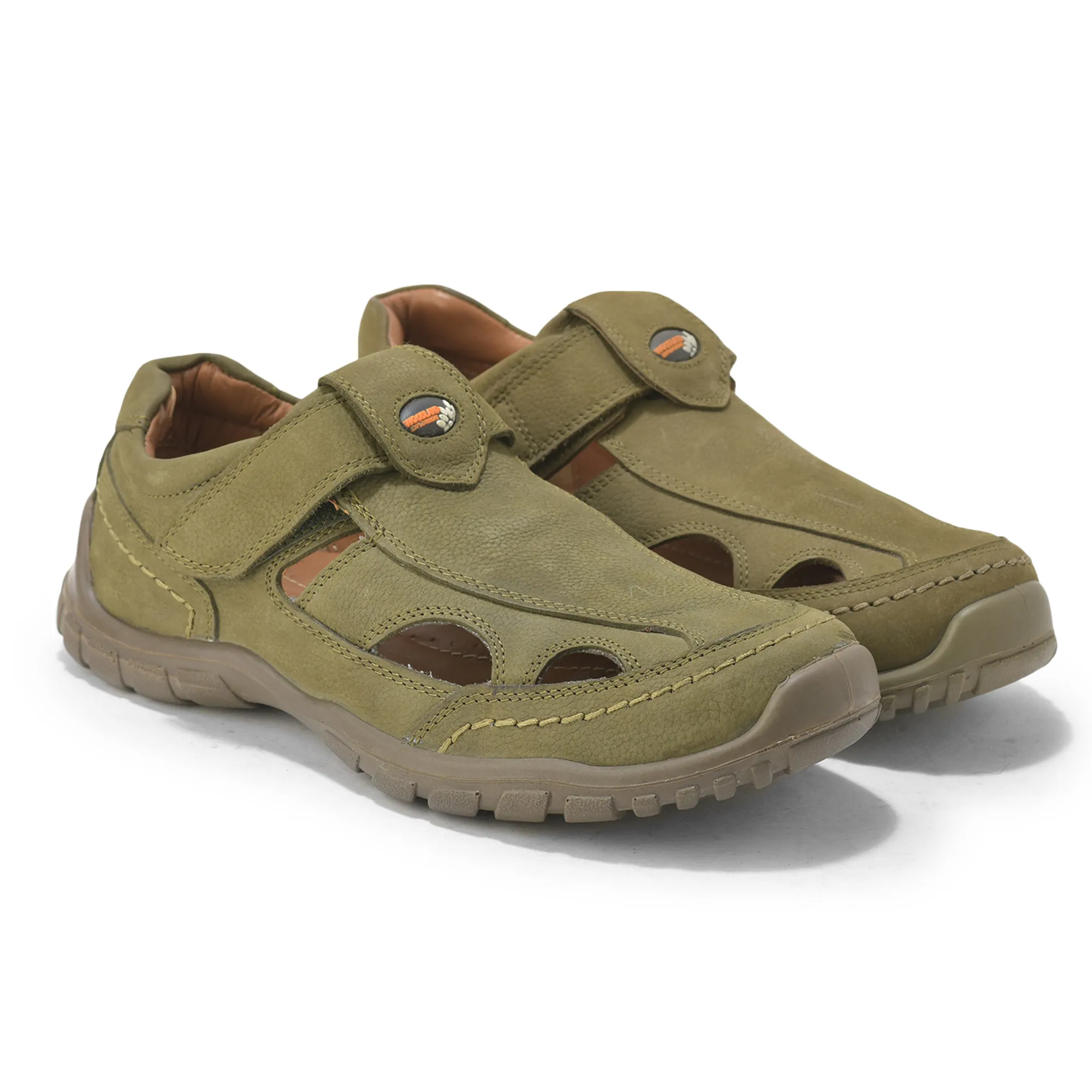 Woodland Men's Olive Trail Comfort Sandals - Thumbnail 8