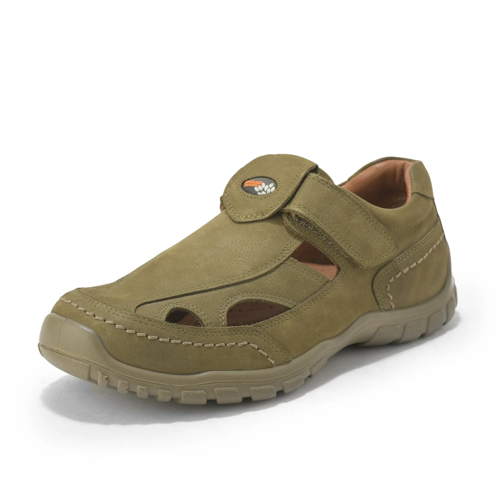 Woodland Men's Olive Trail Comfort Sandals - Thumbnail 11