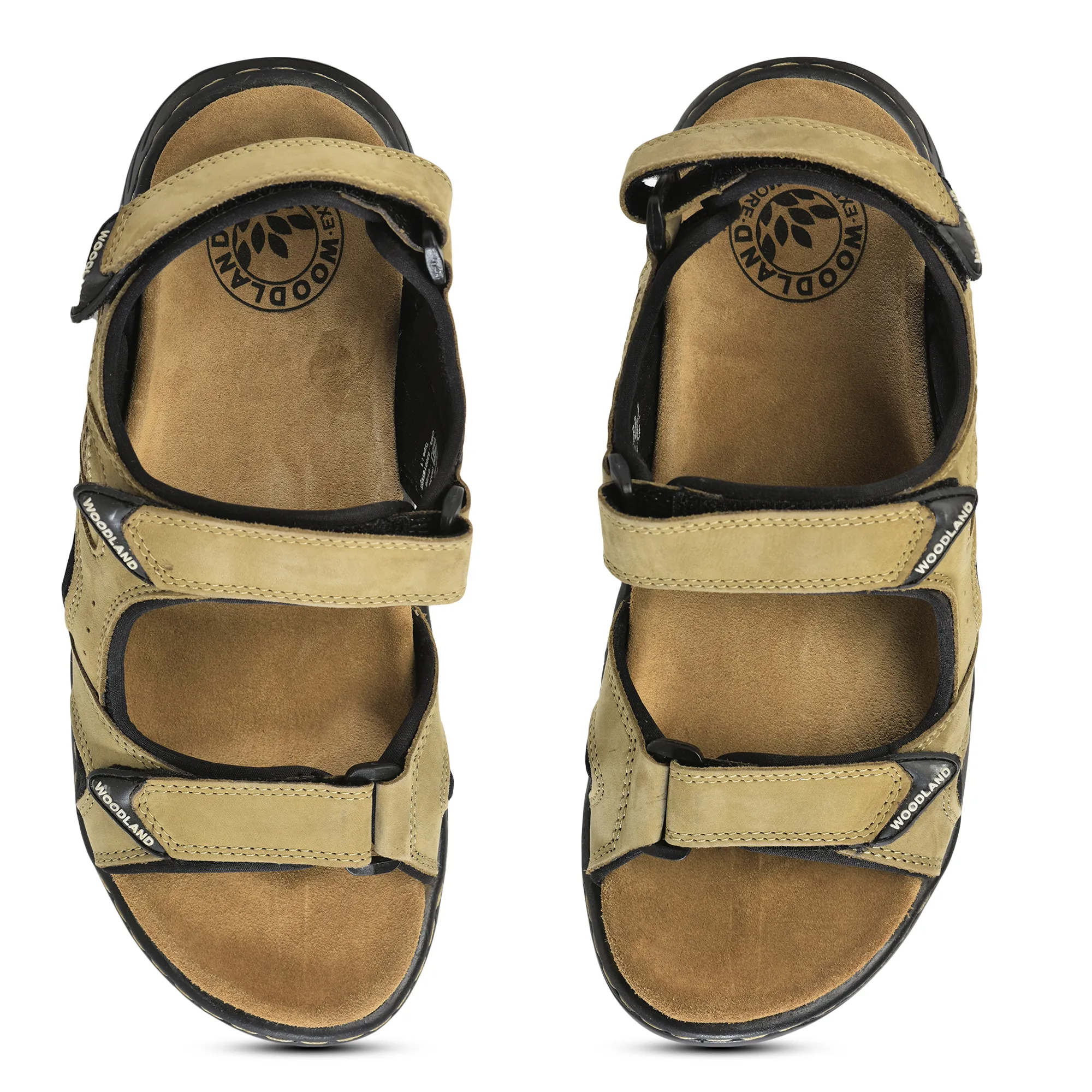 Adventure Dubai Khaki Sandals for Men - Thumbnail 2