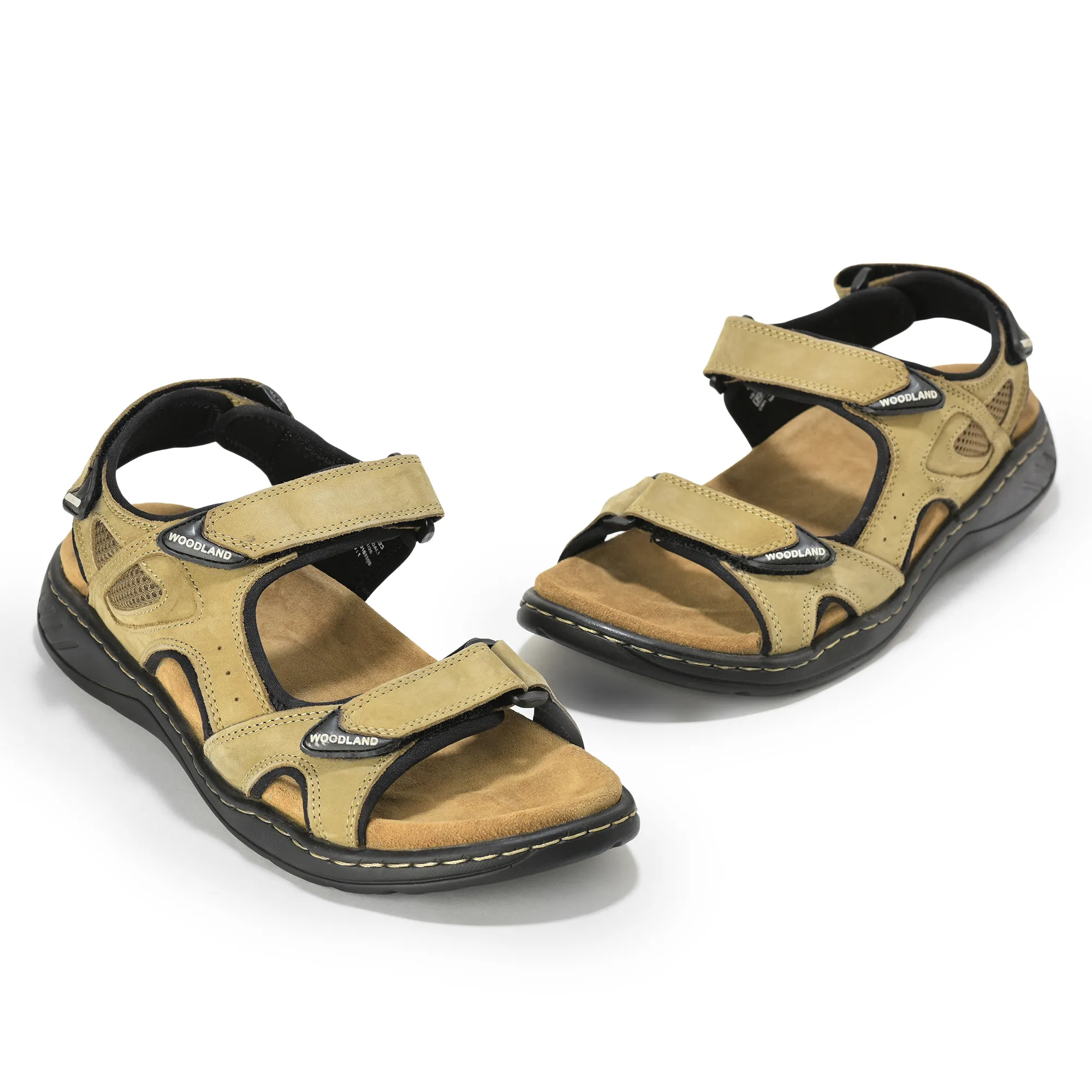 Adventure Dubai Khaki Sandals for Men - Thumbnail 8